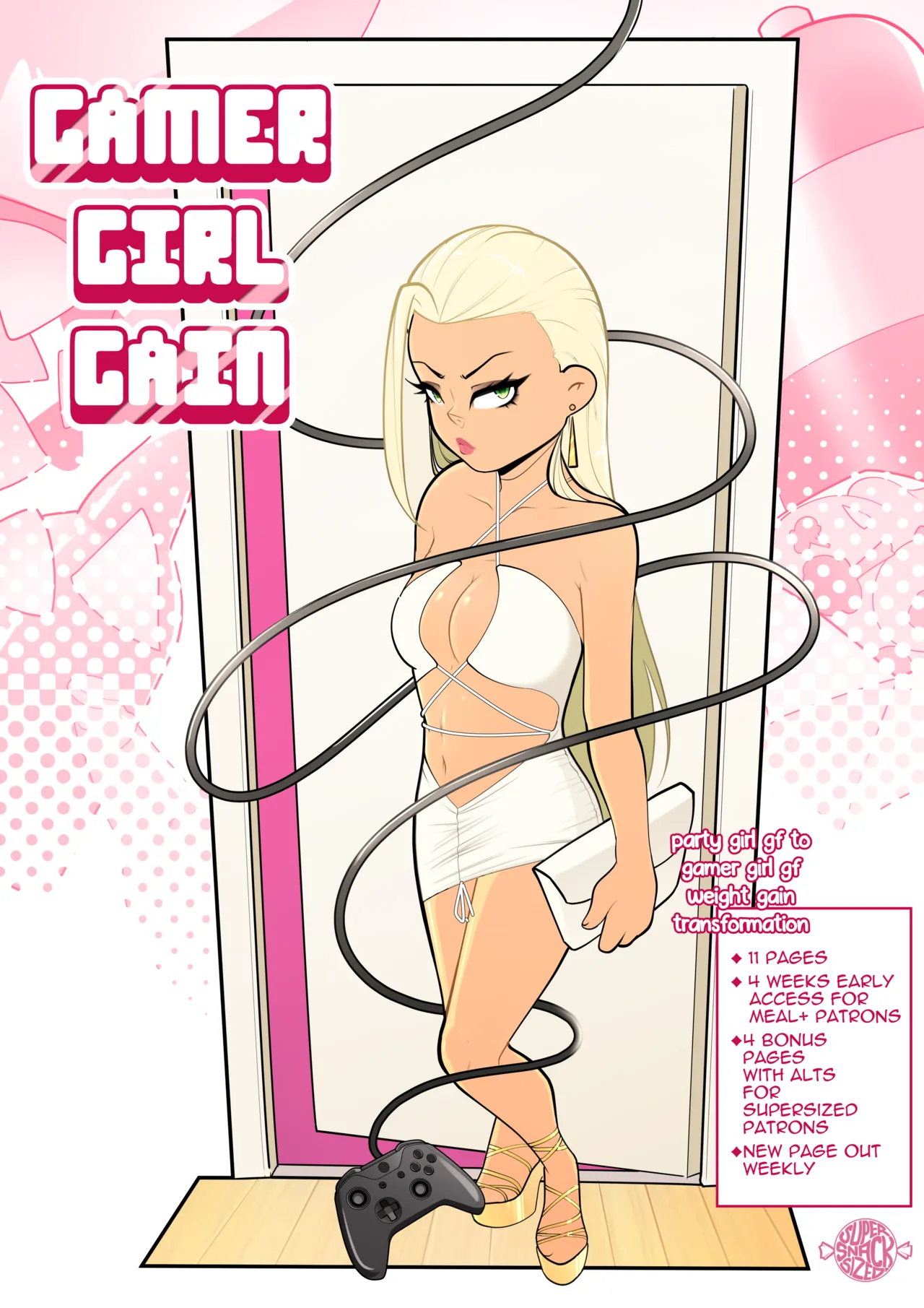 Gamer Girl Gain porn comic picture 1