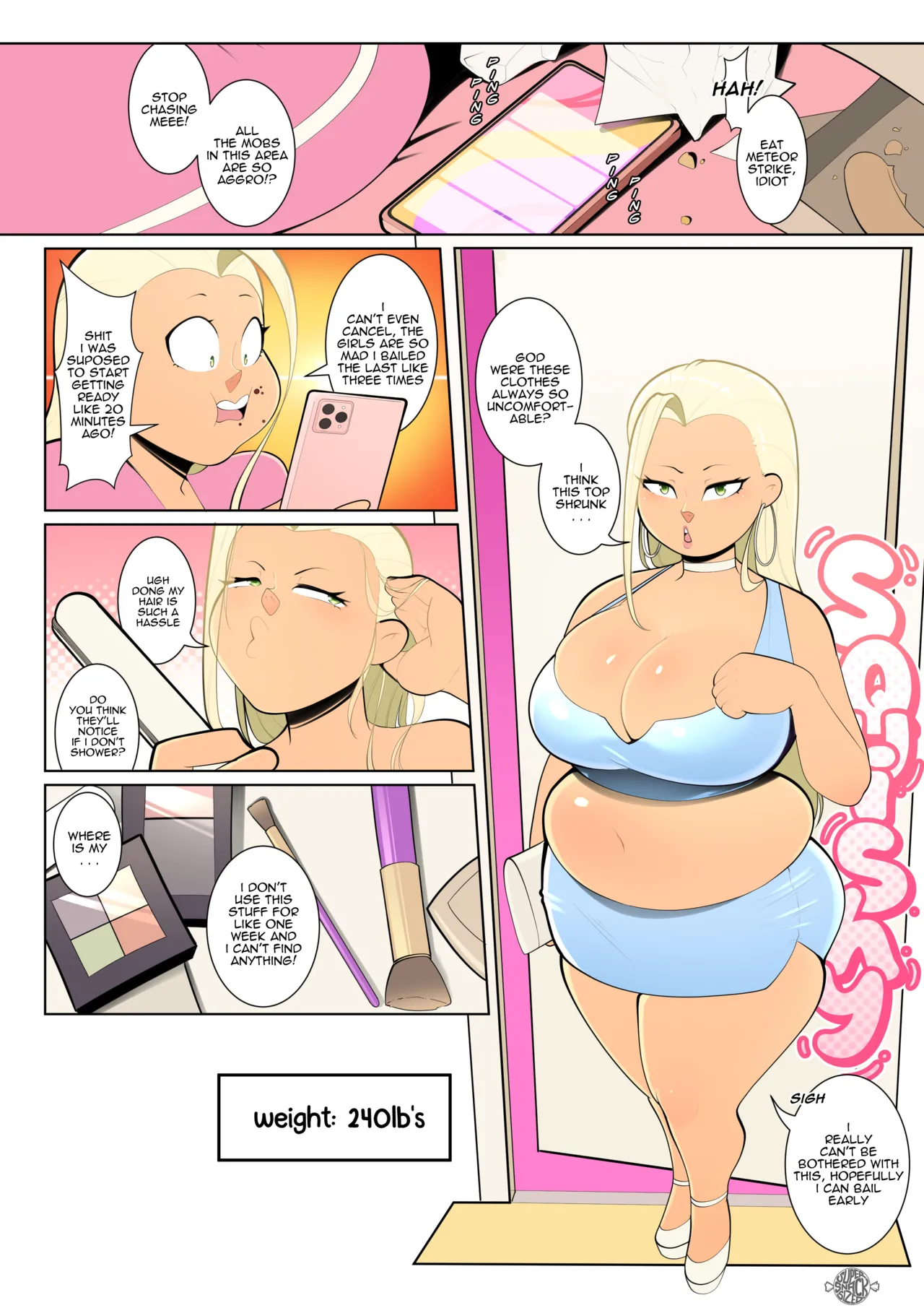 Gamer Girl Gain porn comic picture 10