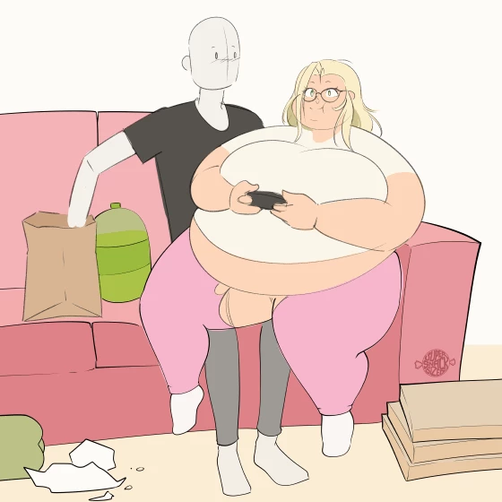 Gamer Girl Gain porn comic picture 19