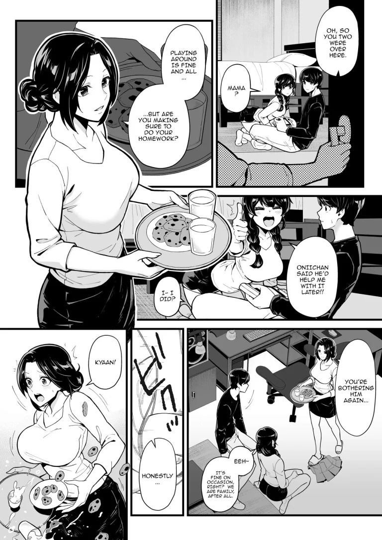 Gaming With My Sister, Fucking With My Aunt | Imouto to Game o suru, Soshite Oba to Sex o suru porn comic picture 10