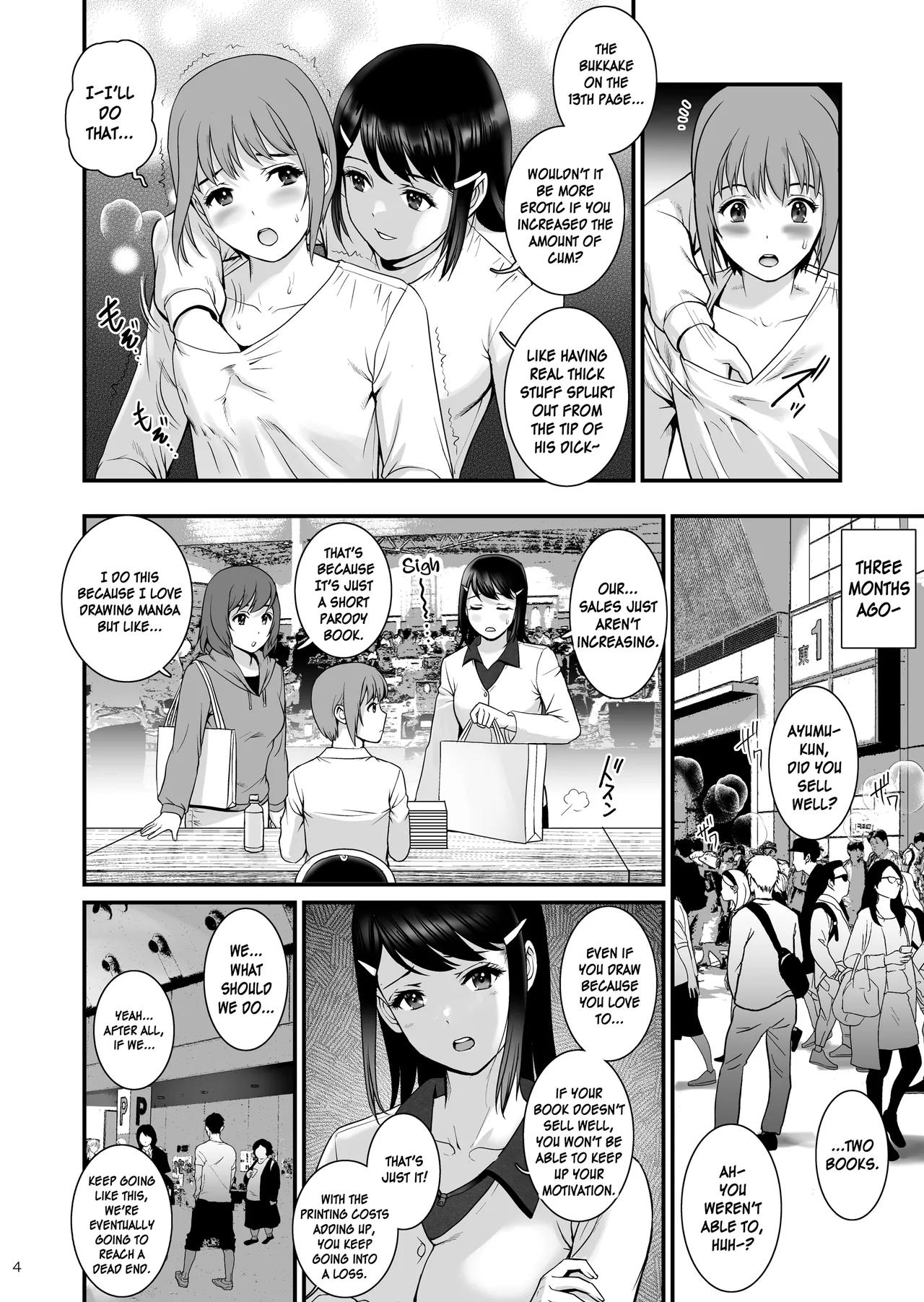Gang-Bang-GIRLS porn comic picture 3