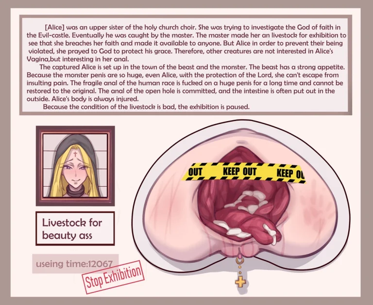 Gaping Livestock porn comic picture 25