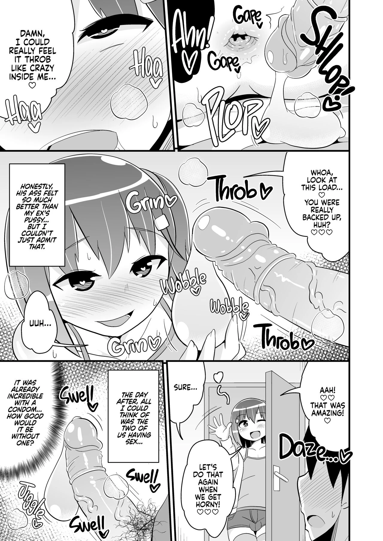 Gay sex with girlfriend 1-2 | Homo Kanojo porn comic picture 10