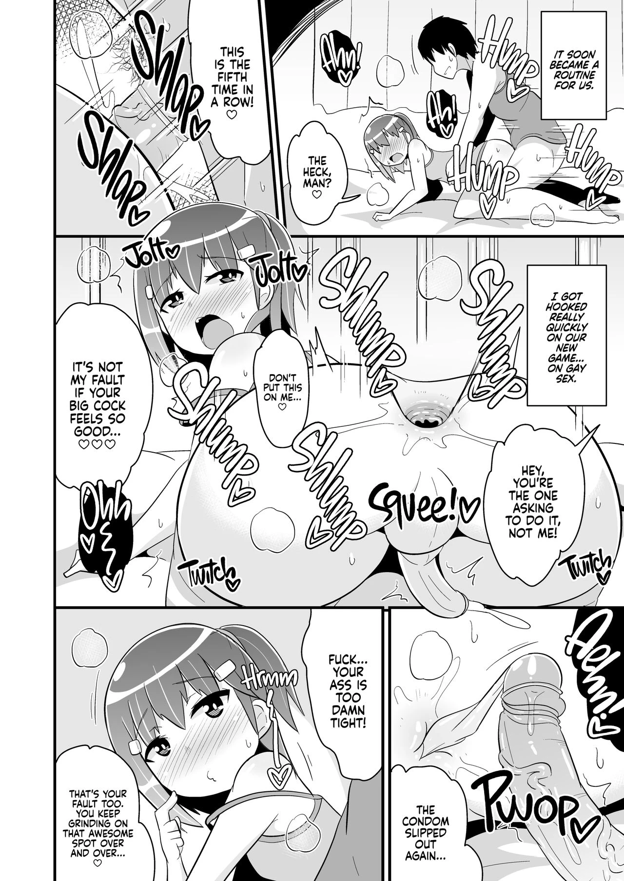 Gay sex with girlfriend 1-2 | Homo Kanojo porn comic picture 11