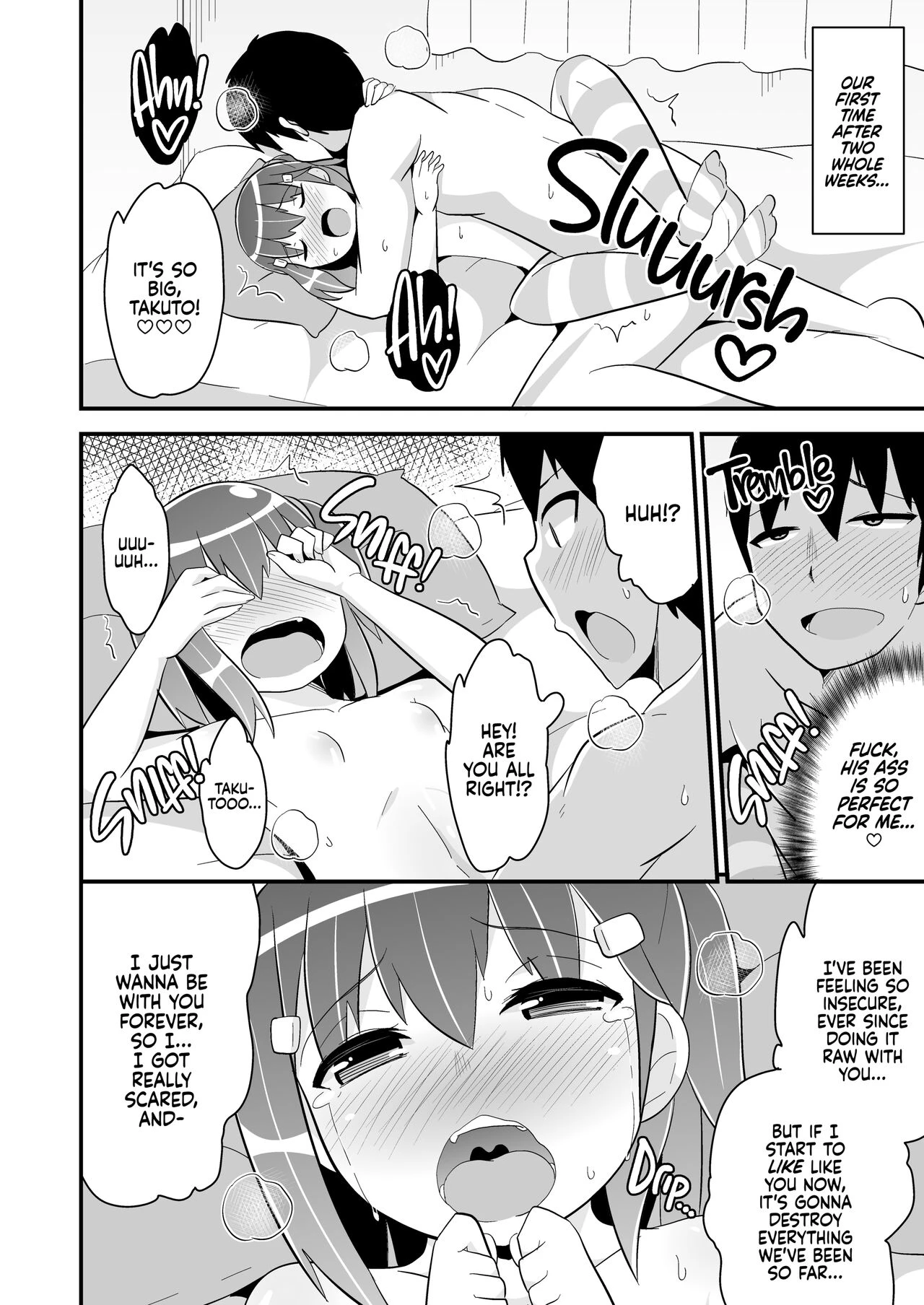 Gay sex with girlfriend 1-2 | Homo Kanojo porn comic picture 19