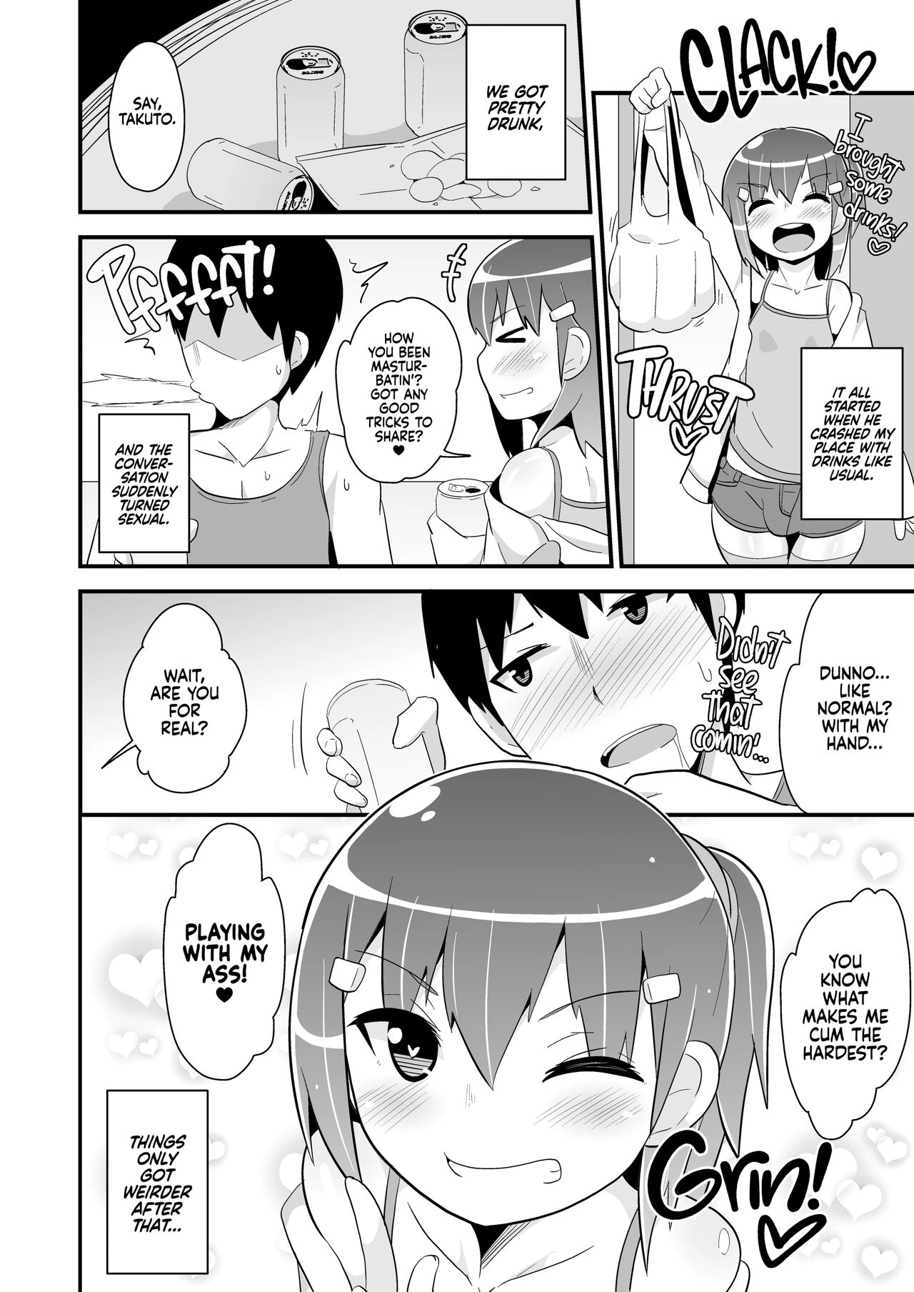 Gay sex with girlfriend 1-2 | Homo Kanojo porn comic picture 3