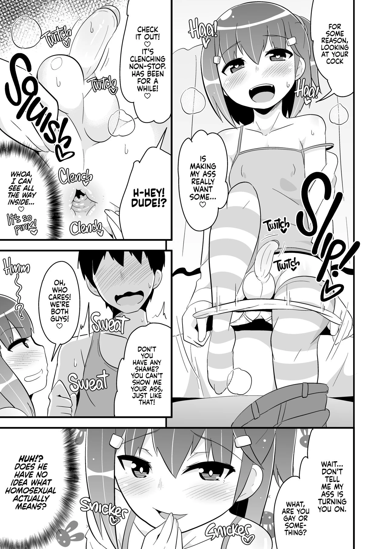 Gay sex with girlfriend 1-2 | Homo Kanojo porn comic picture 6