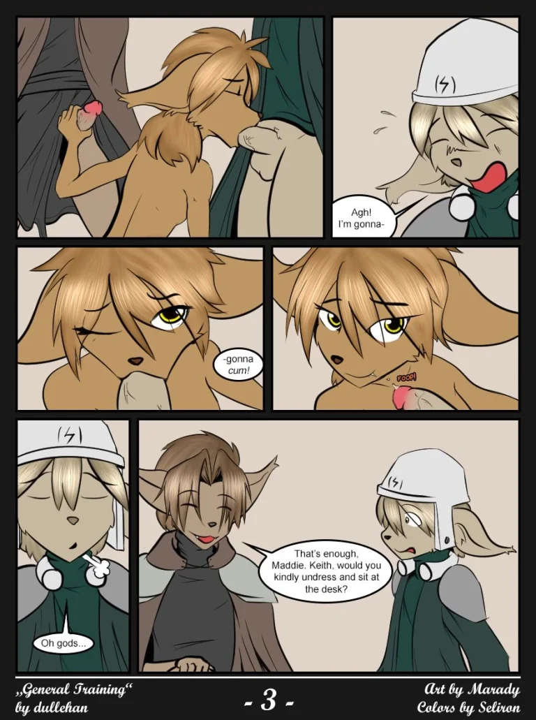 General Training porn comic picture 3