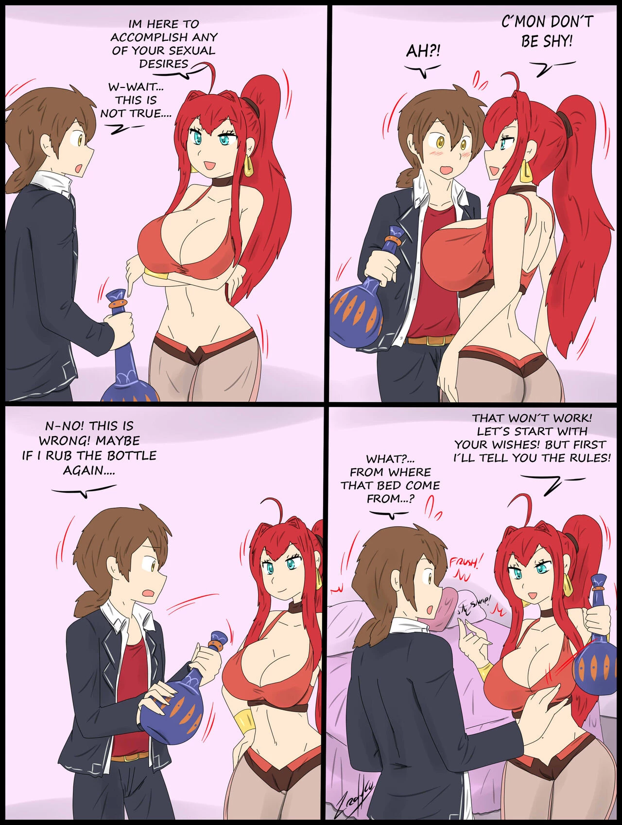 Genie Fun porn comic picture 2
