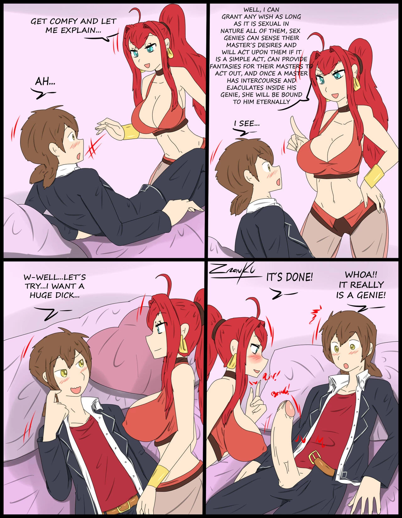 Genie Fun porn comic picture 3