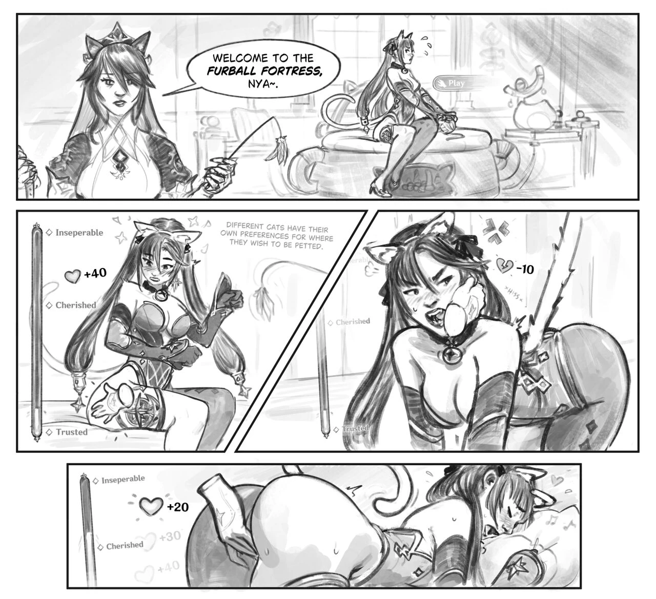 Genshin Impact collection porn comic picture 35