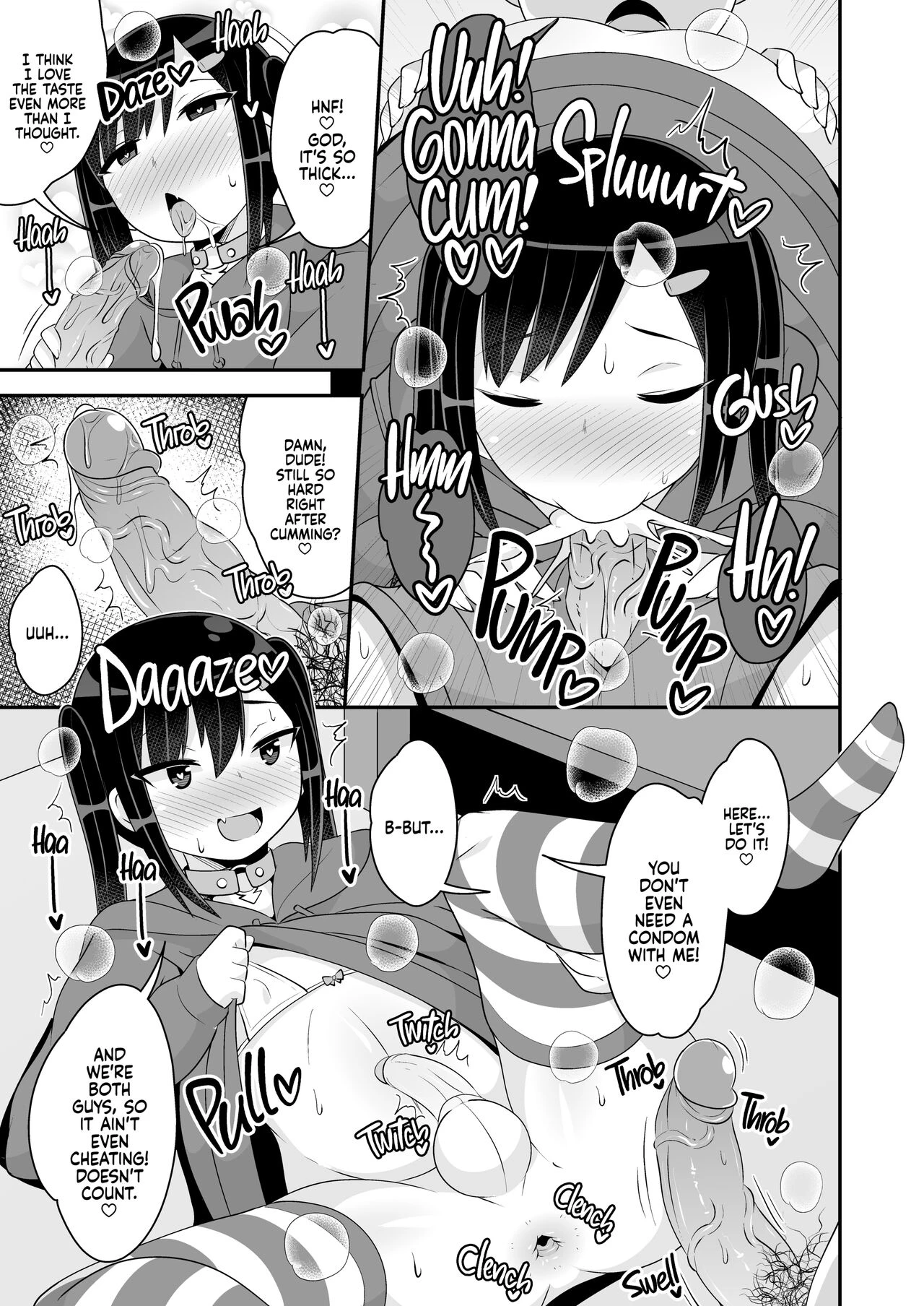 Getting My Life Wrecked by a Psycho's Big Ass | Dekaketsu Jirai Onna ni Jinsei Kuruwasaretai porn comic picture 10