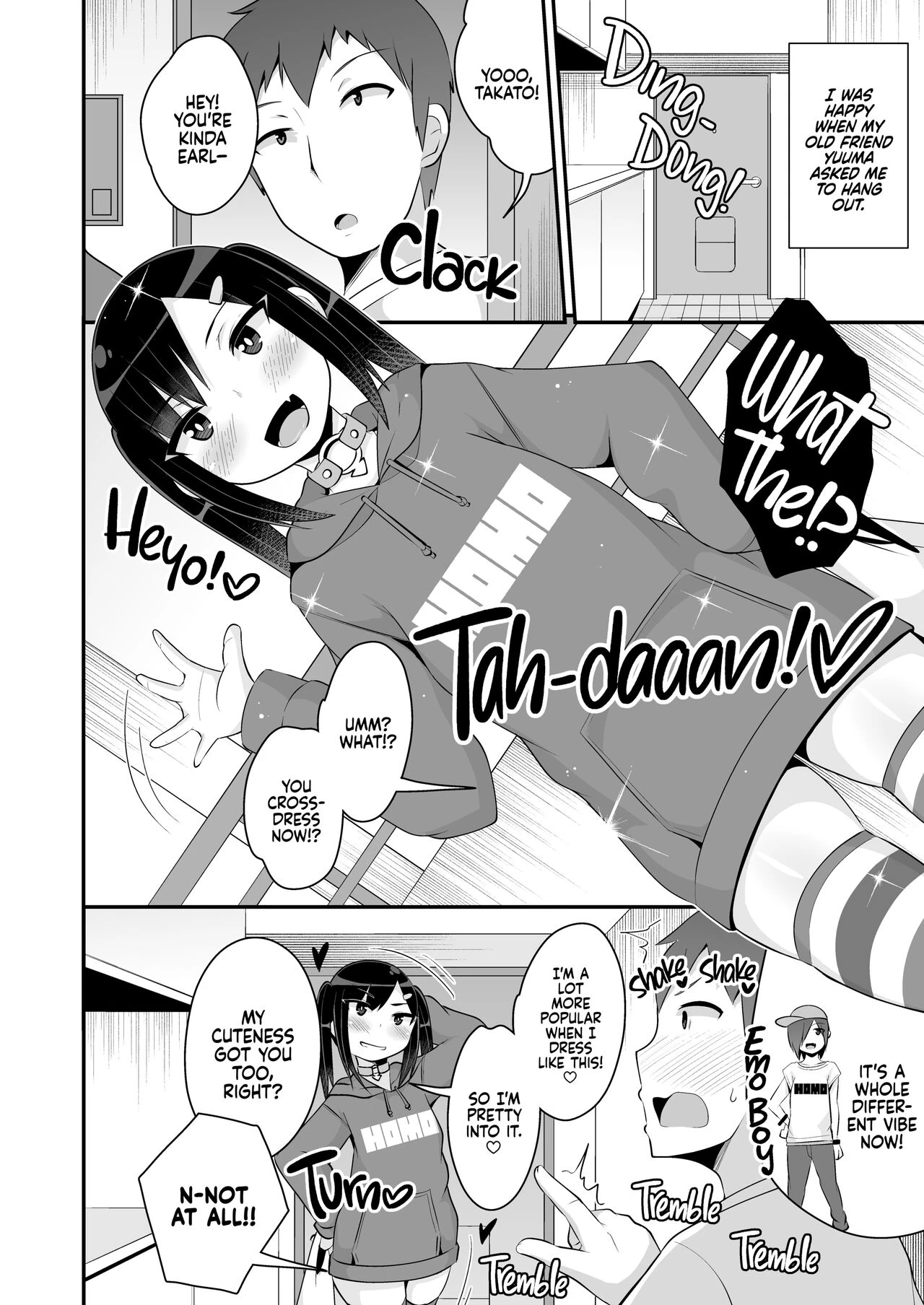 Getting My Life Wrecked by a Psycho's Big Ass | Dekaketsu Jirai Onna ni Jinsei Kuruwasaretai porn comic picture 3