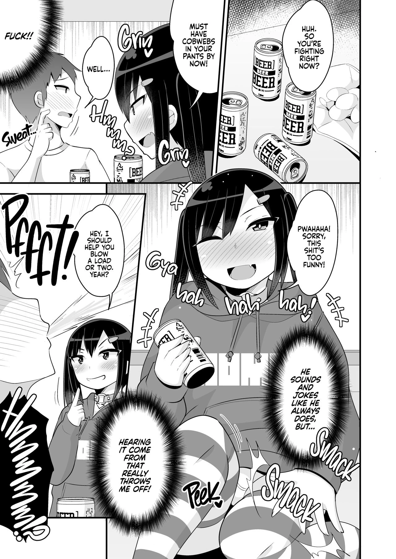Getting My Life Wrecked by a Psycho's Big Ass | Dekaketsu Jirai Onna ni Jinsei Kuruwasaretai porn comic picture 4