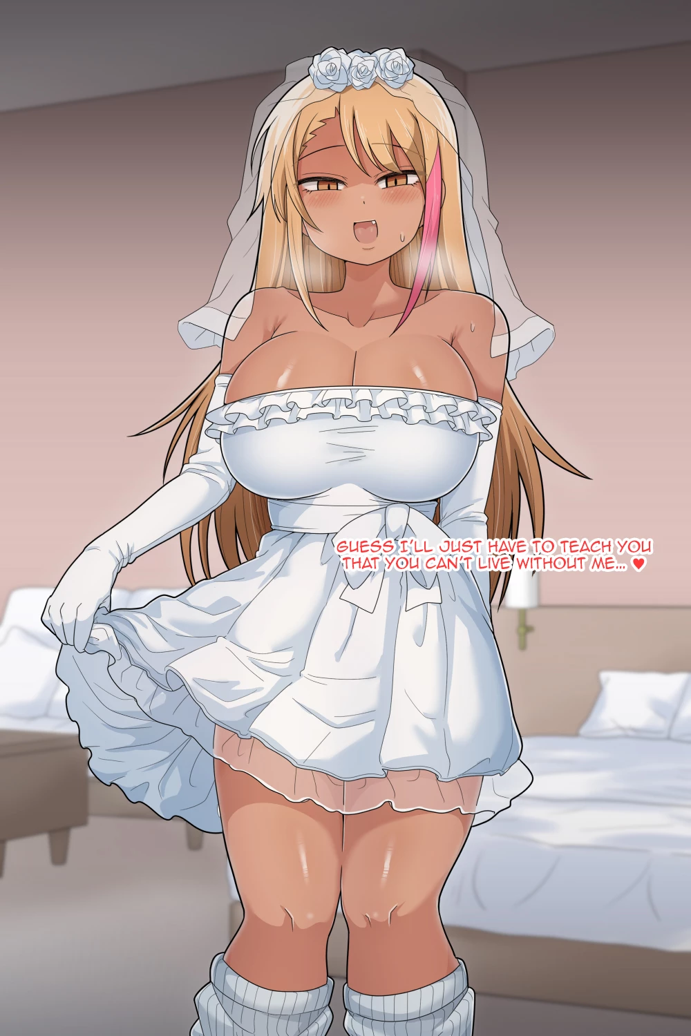Getting Pampered by Your Futanari Gyaru Girlfriend While She Drills Your Ass | Futanari Gal Kanojo ni Amayakasare nagara Horaretari suru porn comic picture 70