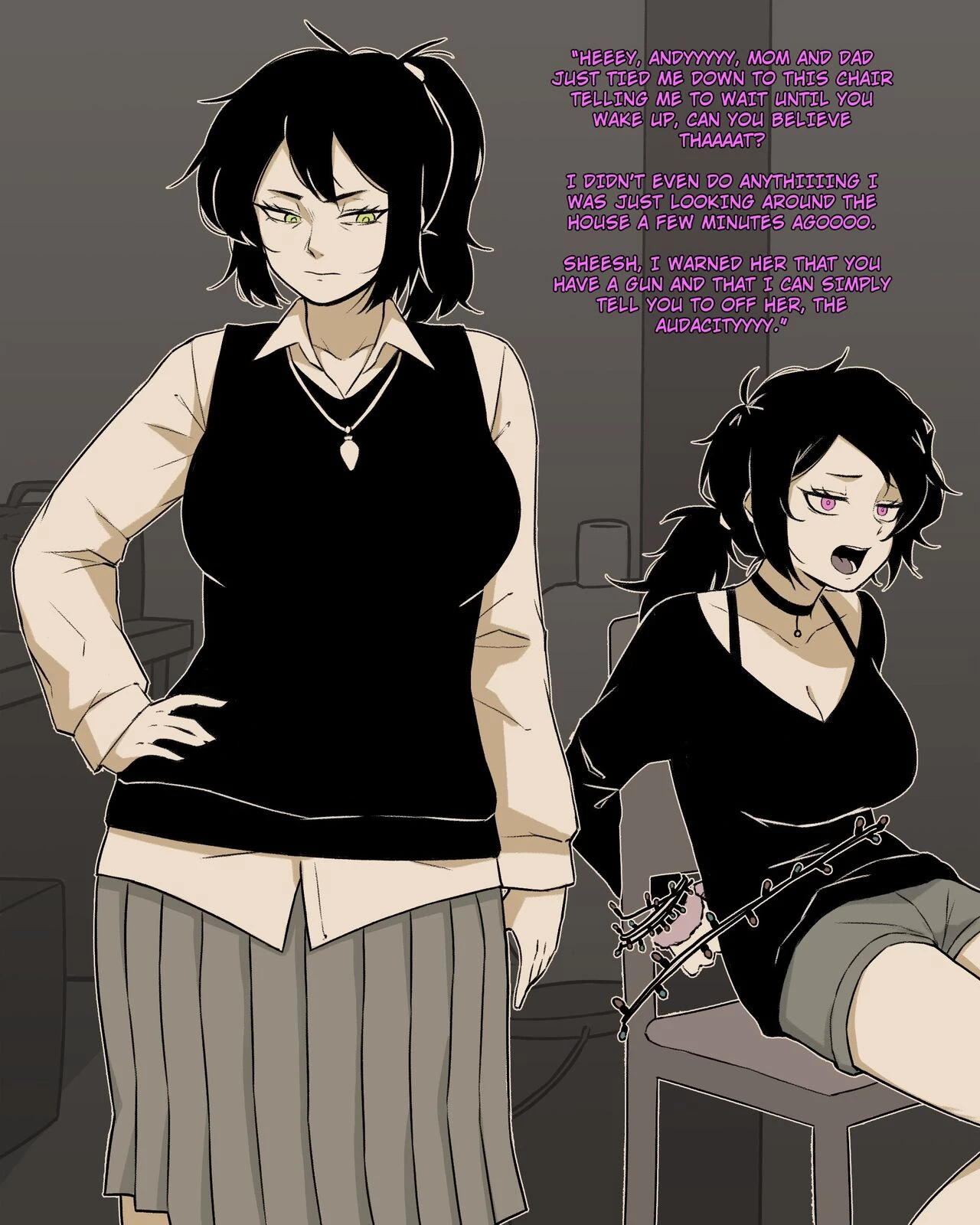 Getting rid of Ashley porn comic picture 4