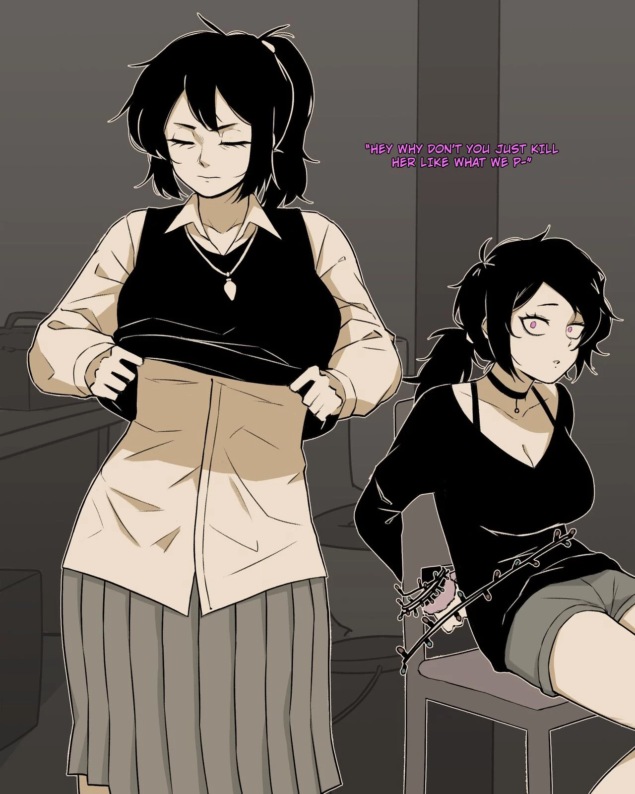 Getting rid of Ashley porn comic picture 5