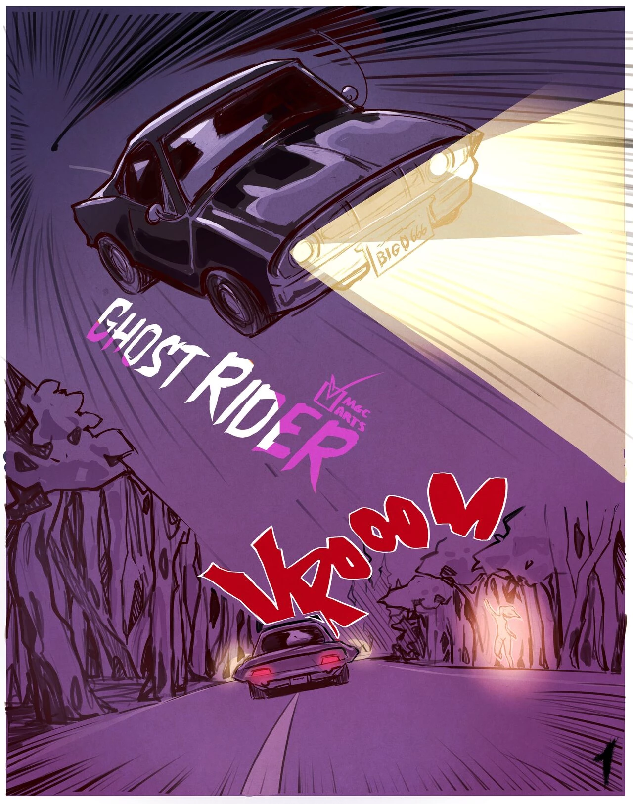 Ghost Rider porn comic picture 1