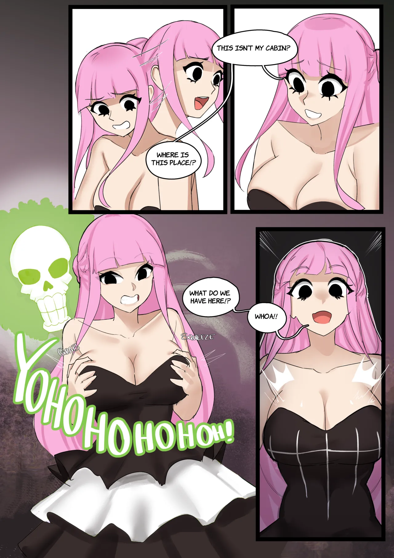 Ghost Tricked! porn comic picture 5