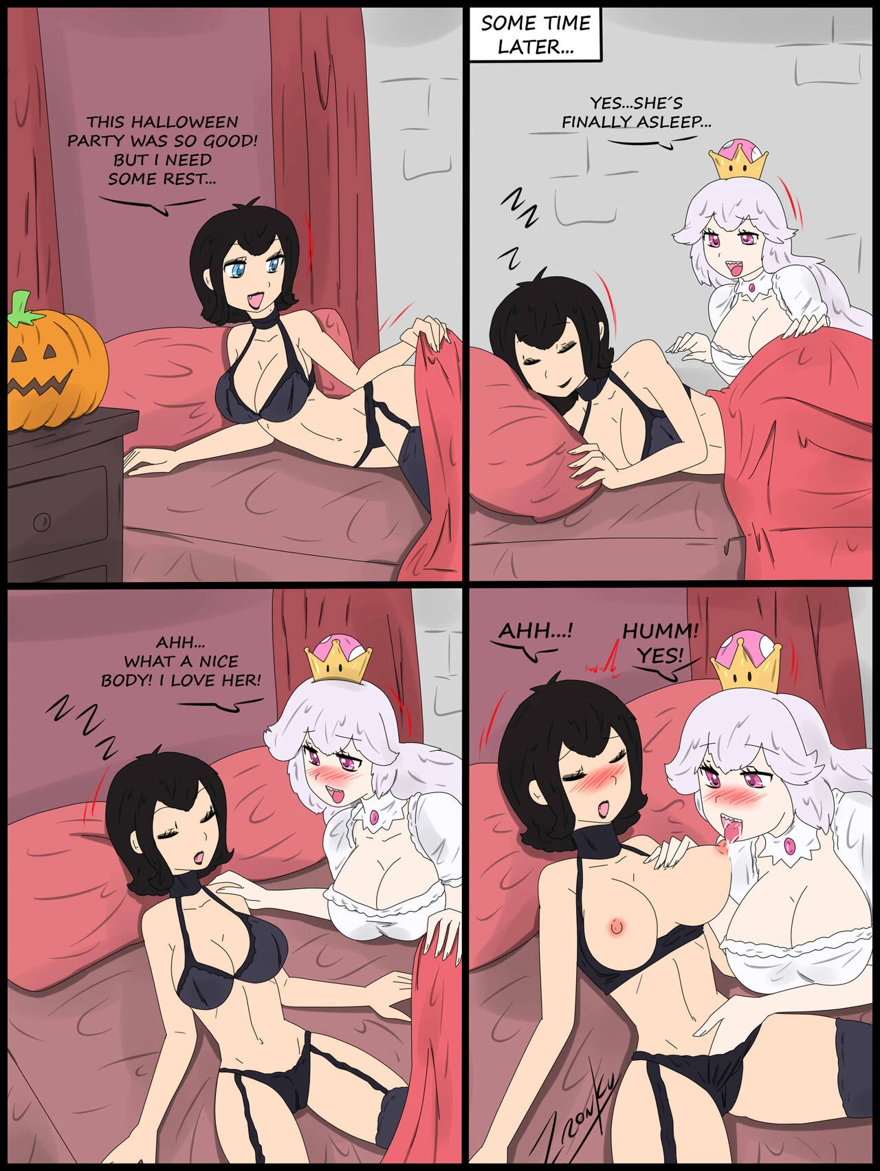 Ghost Visit porn comic picture 1