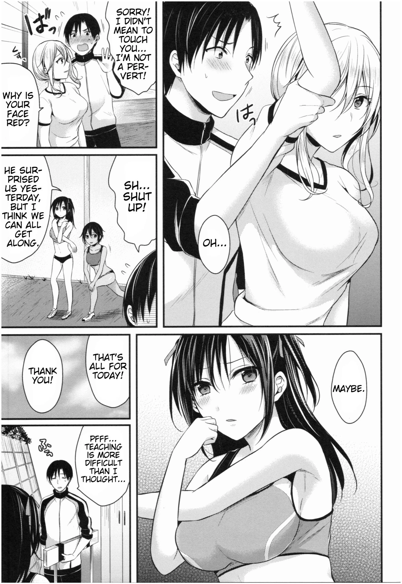 Girls' Athletics Club Harem Training | Joshi Rikujoubu Harem Training porn comic picture 12