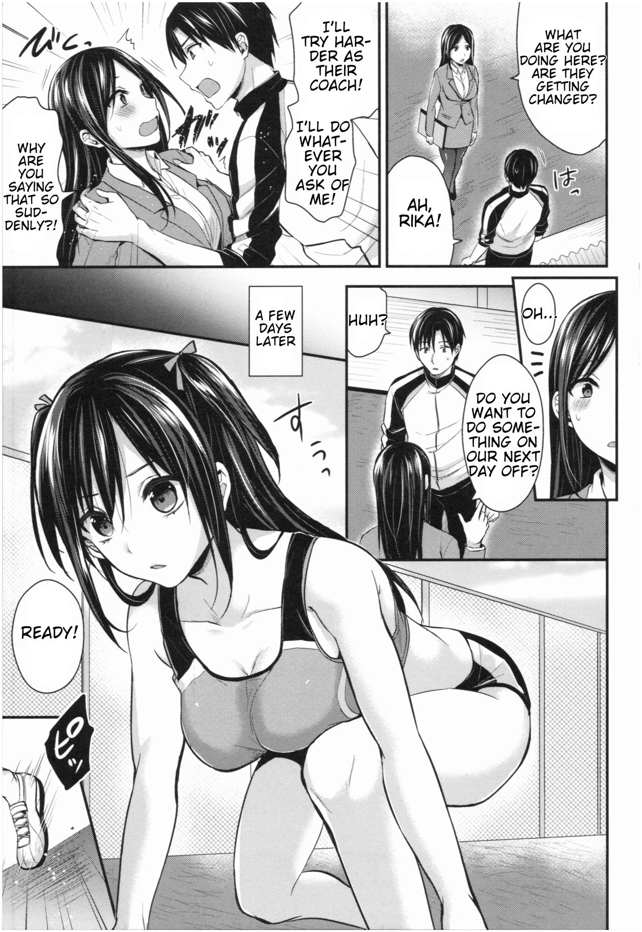 Girls' Athletics Club Harem Training | Joshi Rikujoubu Harem Training porn comic picture 130