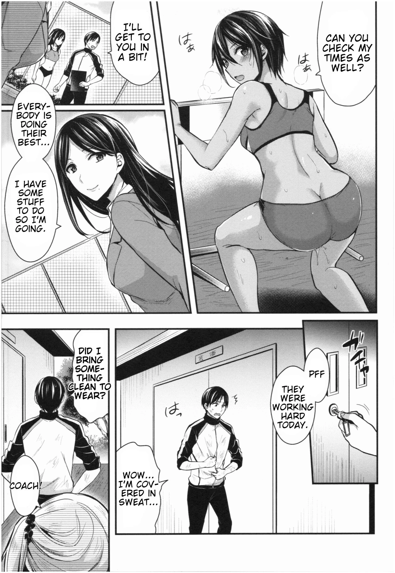 Girls' Athletics Club Harem Training | Joshi Rikujoubu Harem Training porn comic picture 132