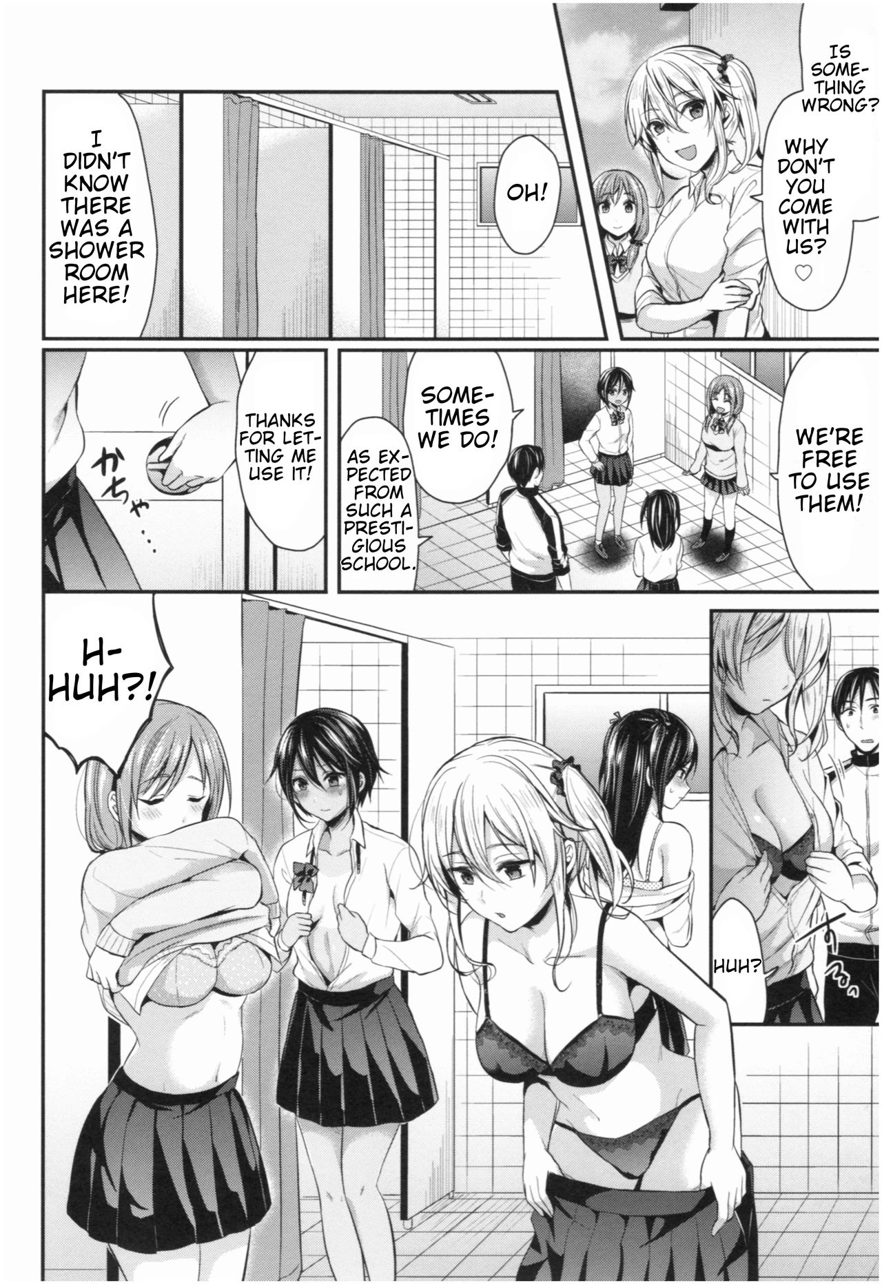 Girls' Athletics Club Harem Training | Joshi Rikujoubu Harem Training porn comic picture 133
