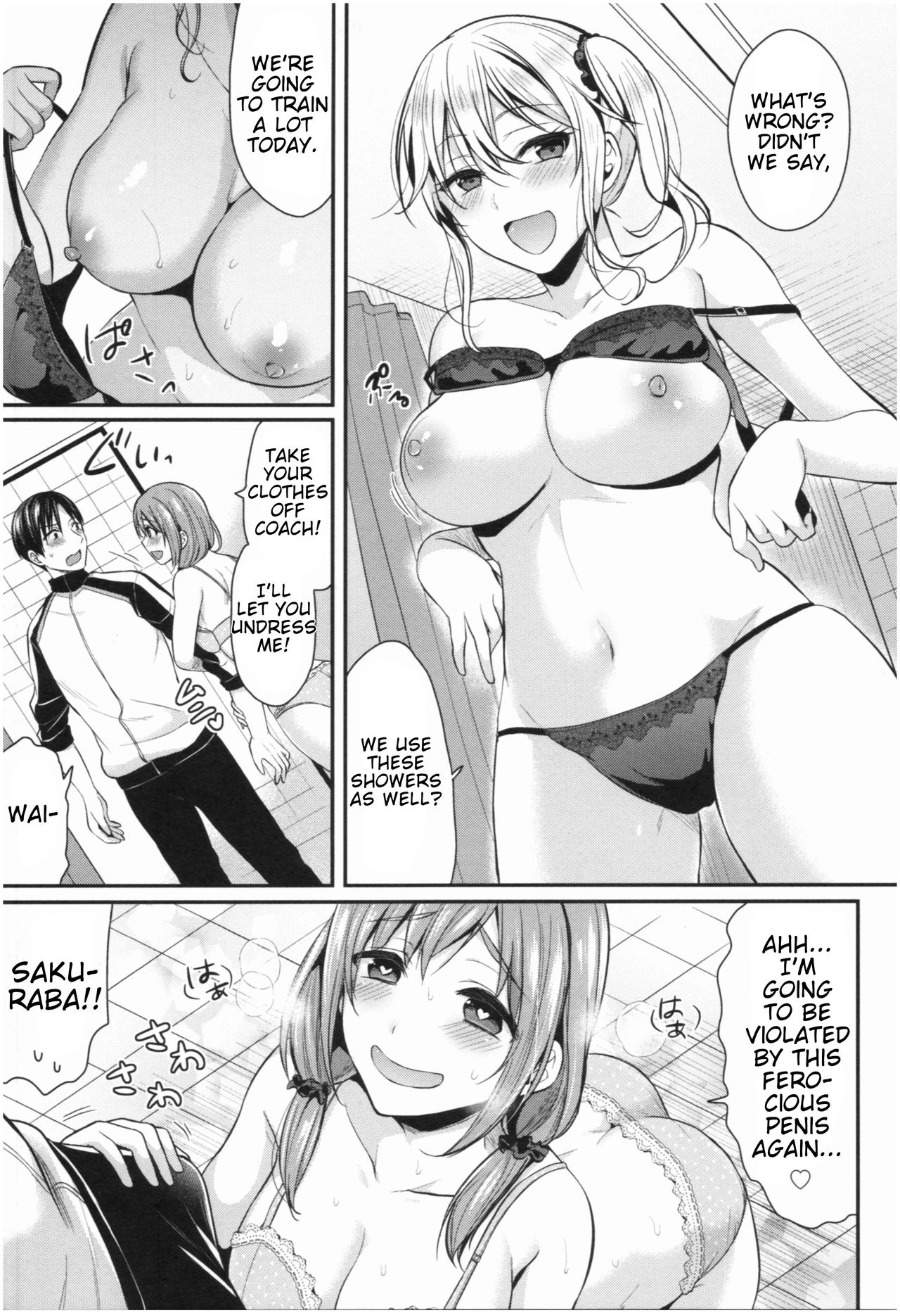 Girls' Athletics Club Harem Training | Joshi Rikujoubu Harem Training porn comic picture 134