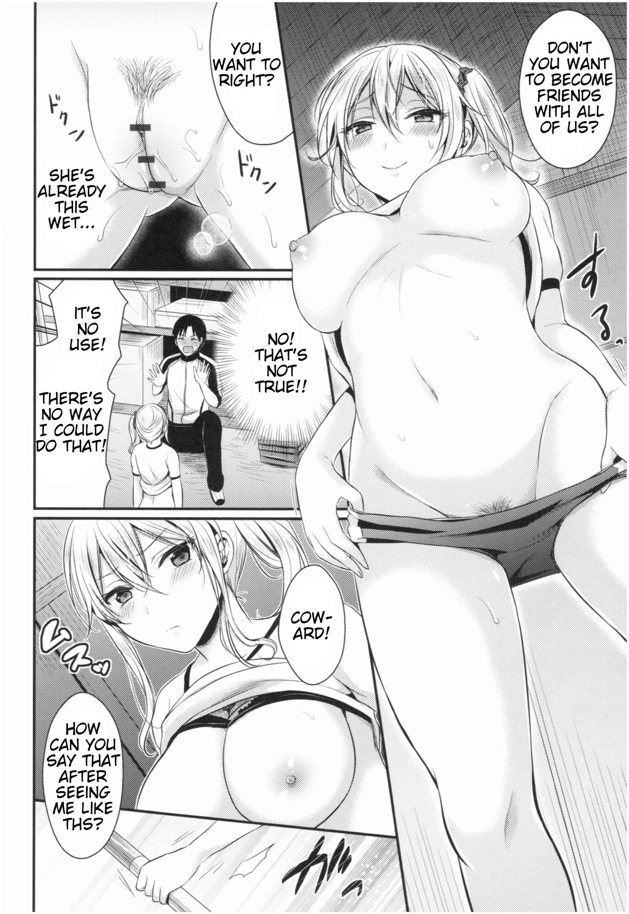 Girls' Athletics Club Harem Training | Joshi Rikujoubu Harem Training porn comic picture 17