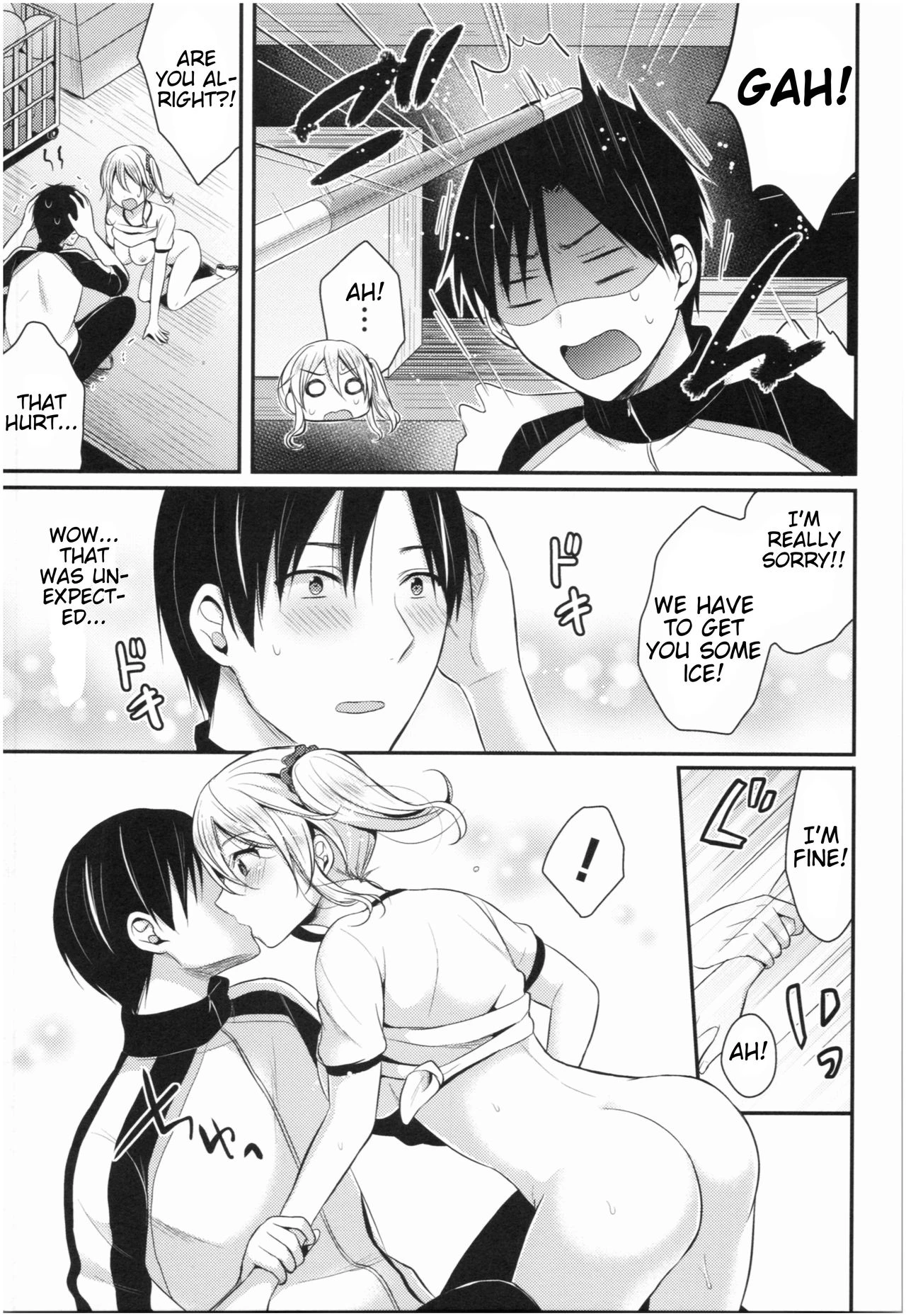 Girls' Athletics Club Harem Training | Joshi Rikujoubu Harem Training porn comic picture 20