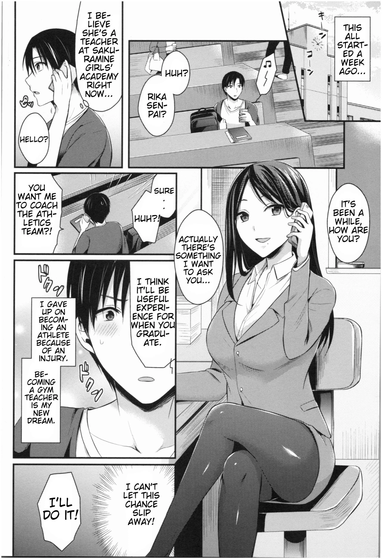 Girls' Athletics Club Harem Training | Joshi Rikujoubu Harem Training porn comic picture 6