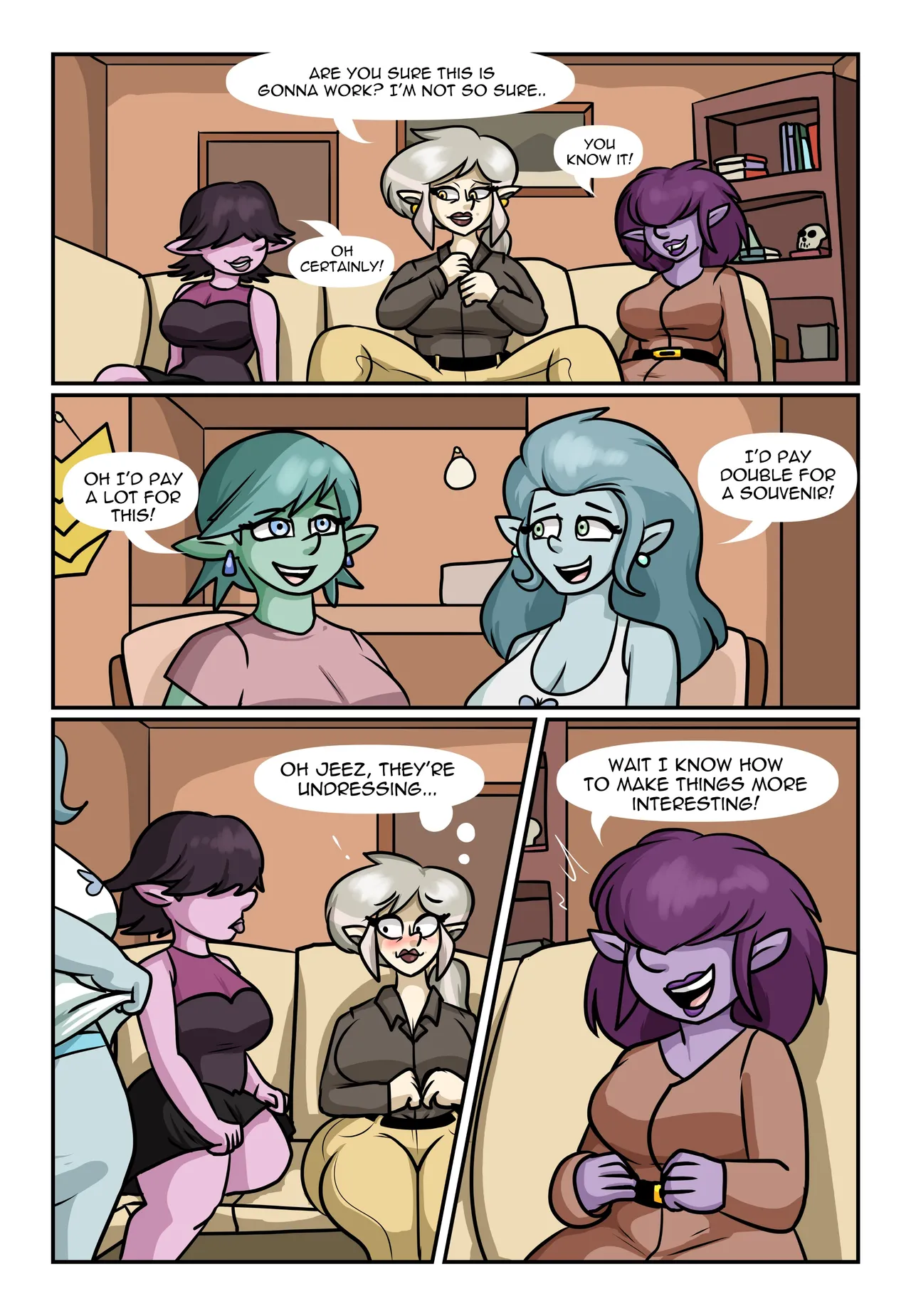 Girls Know Fun! porn comic picture 2