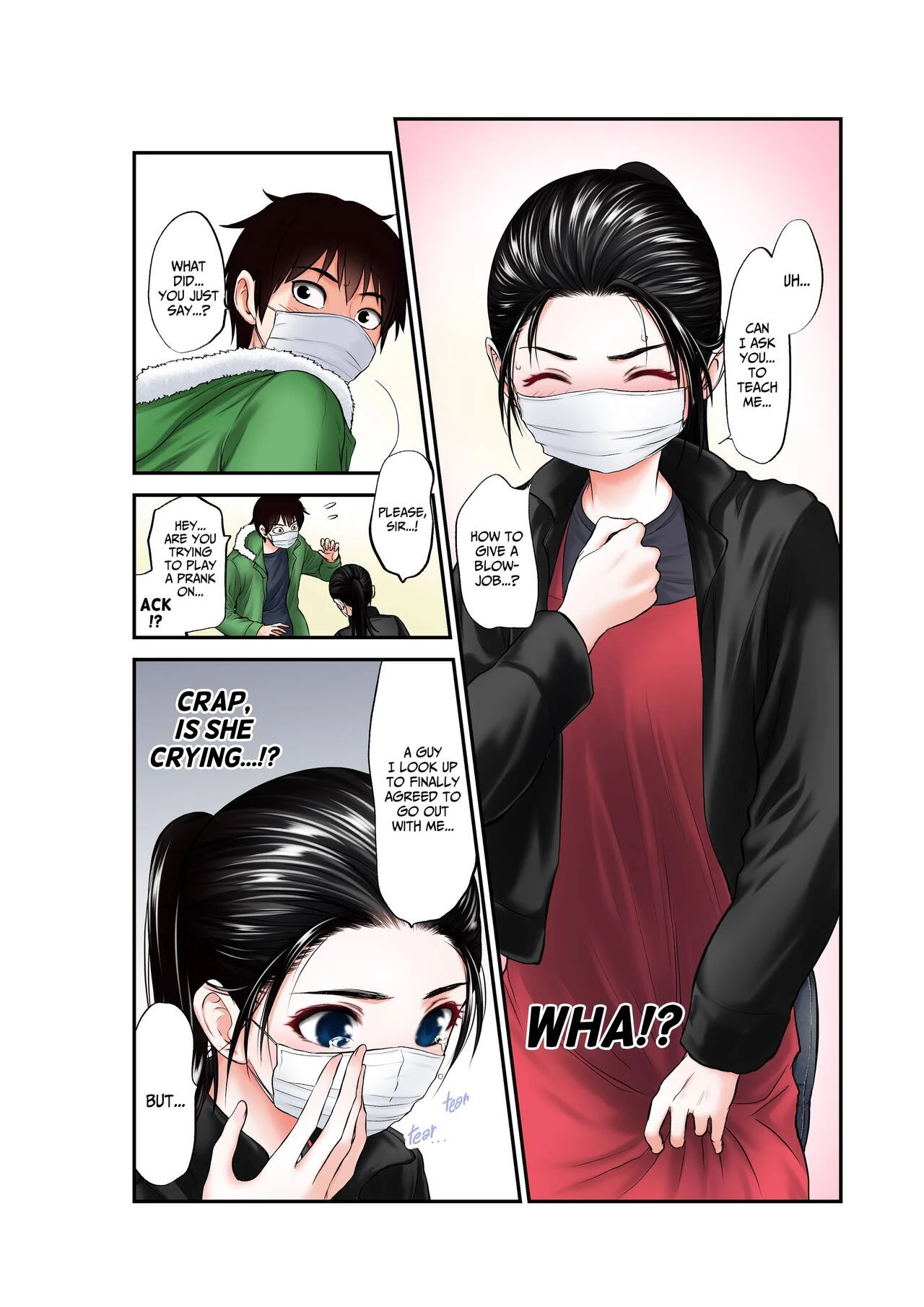 Girls Unmasked porn comic picture 9