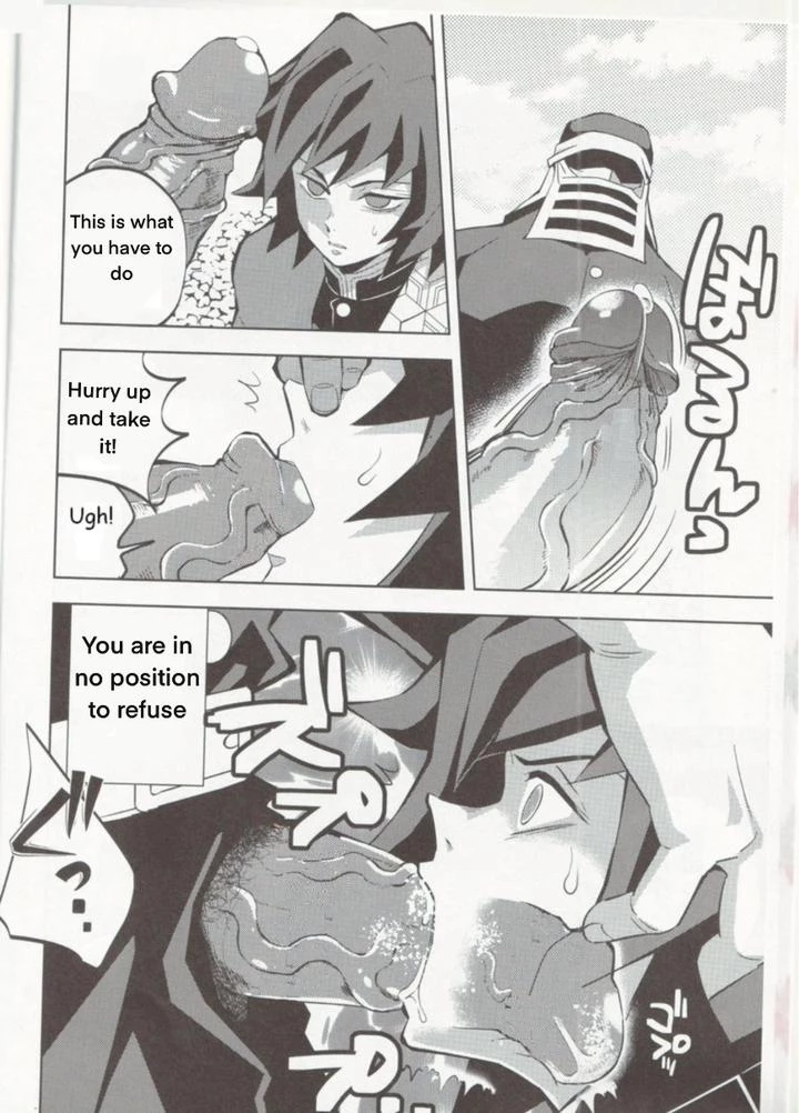 Giyuu's punishment | Tairitsu Ihan Tomioka Giyuu Shobatsu no Sho porn comic picture 5