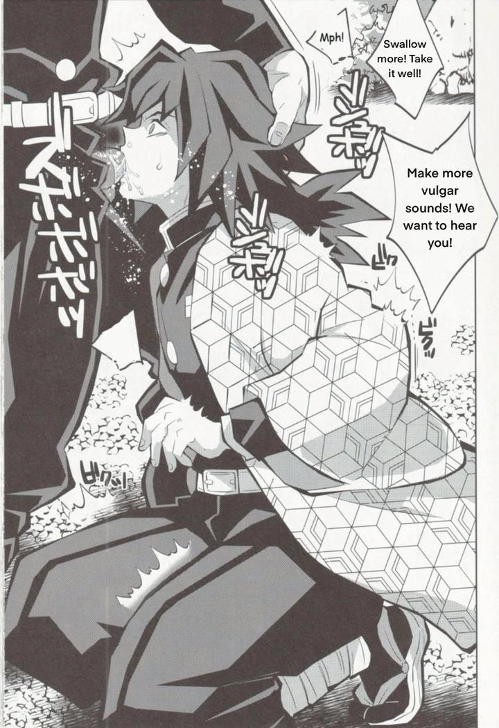 Giyuu's punishment | Tairitsu Ihan Tomioka Giyuu Shobatsu no Sho porn comic picture 6