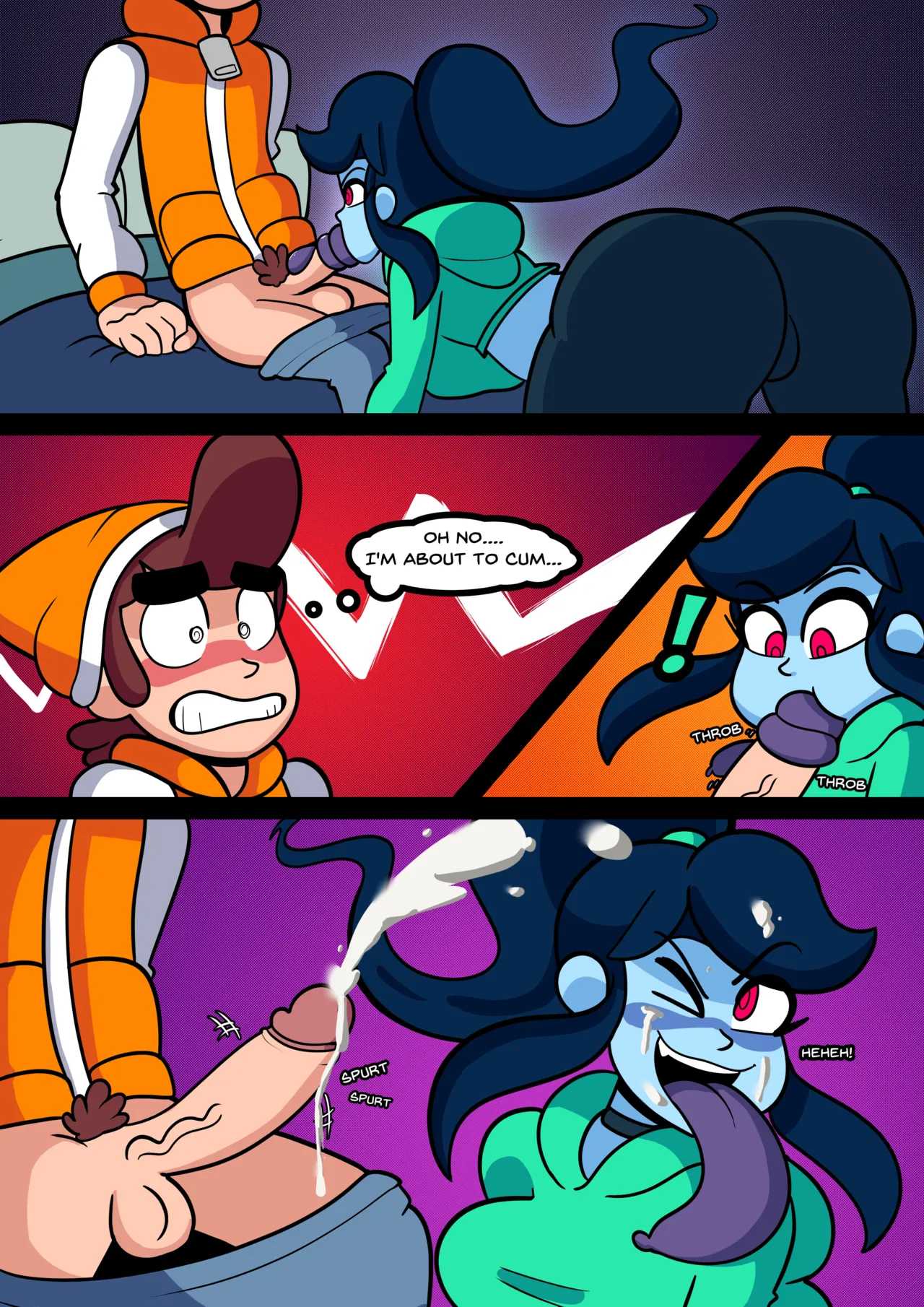 Glory Souls Scared Stiff porn comic picture 11