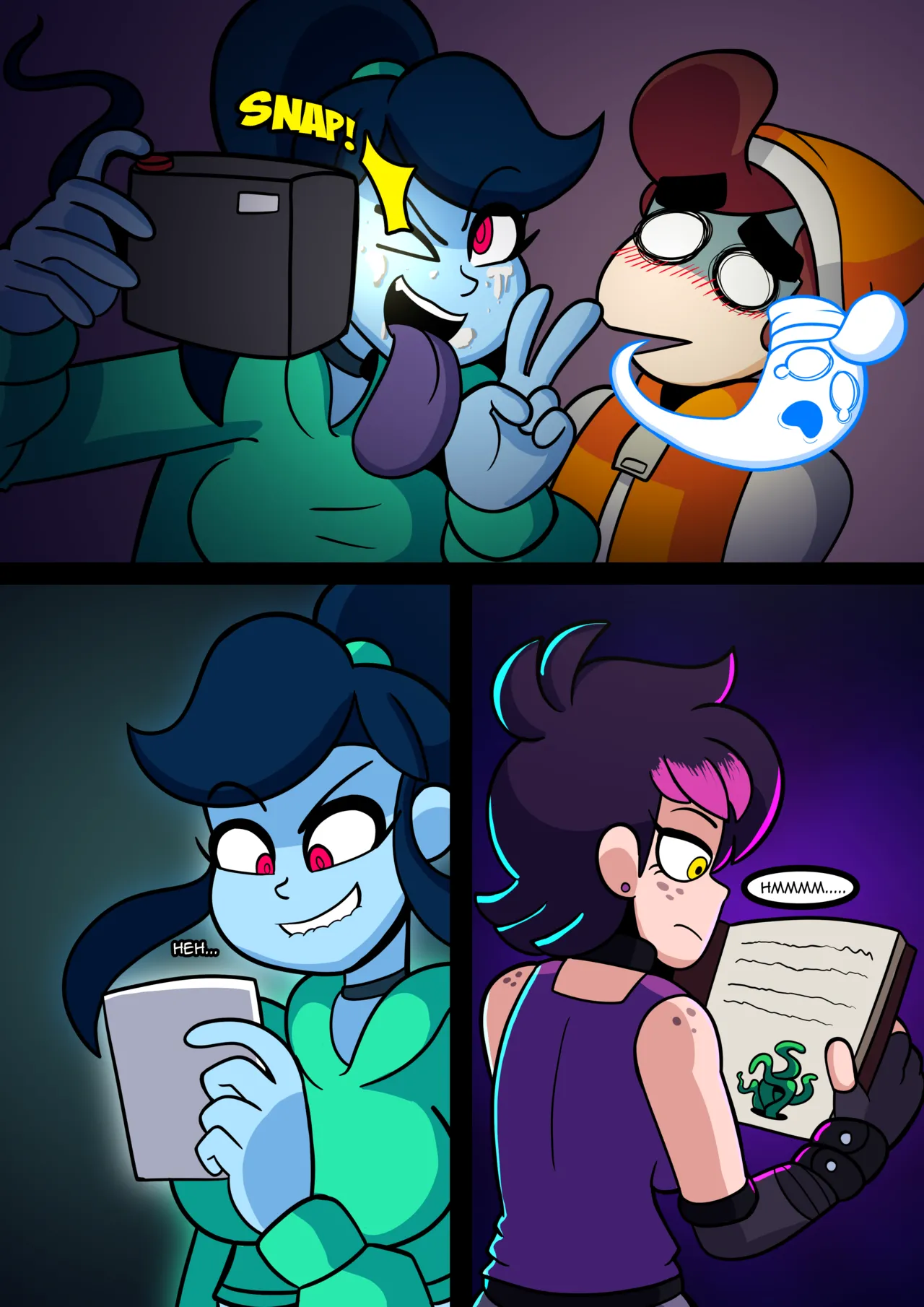 Glory Souls Scared Stiff porn comic picture 12