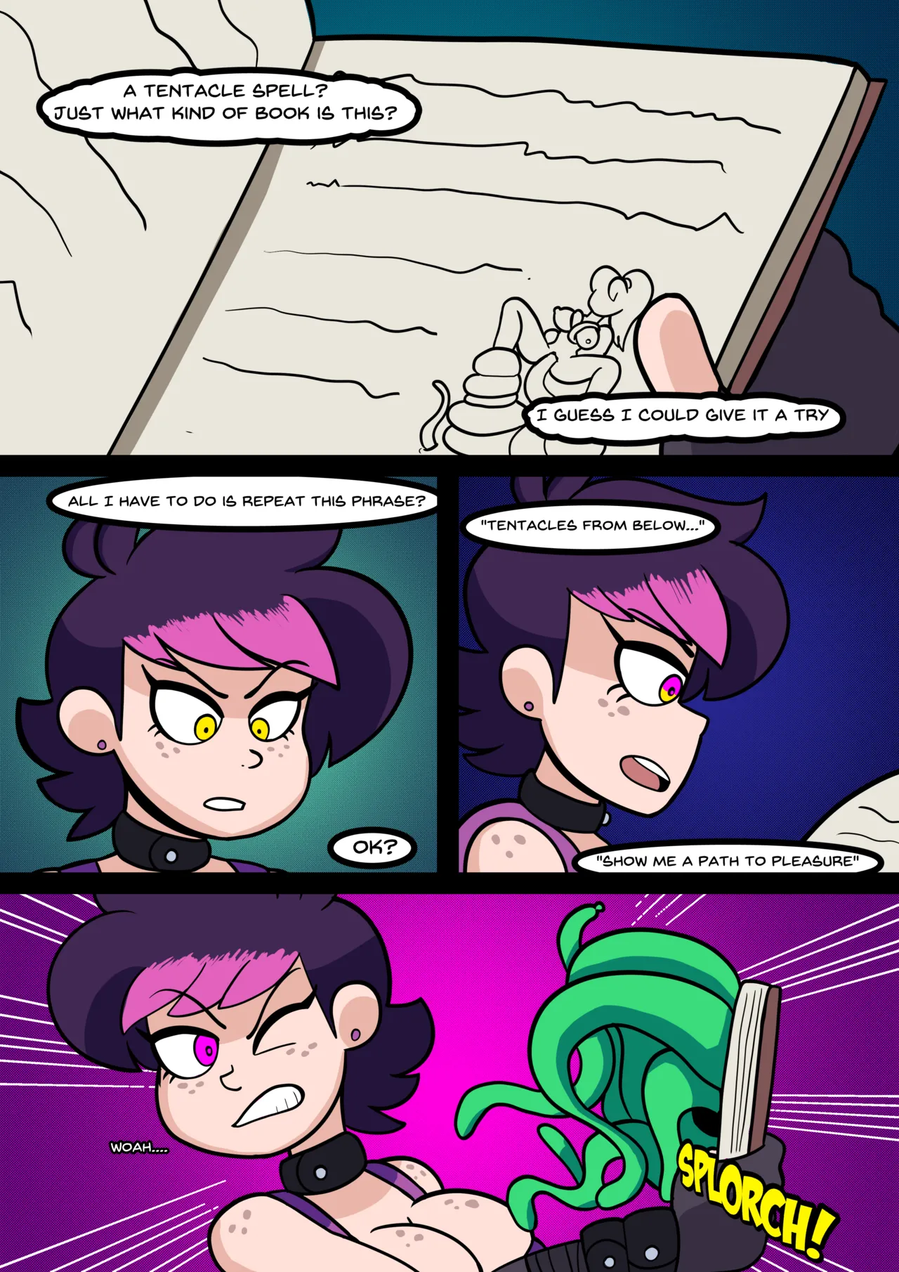 Glory Souls Scared Stiff porn comic picture 13
