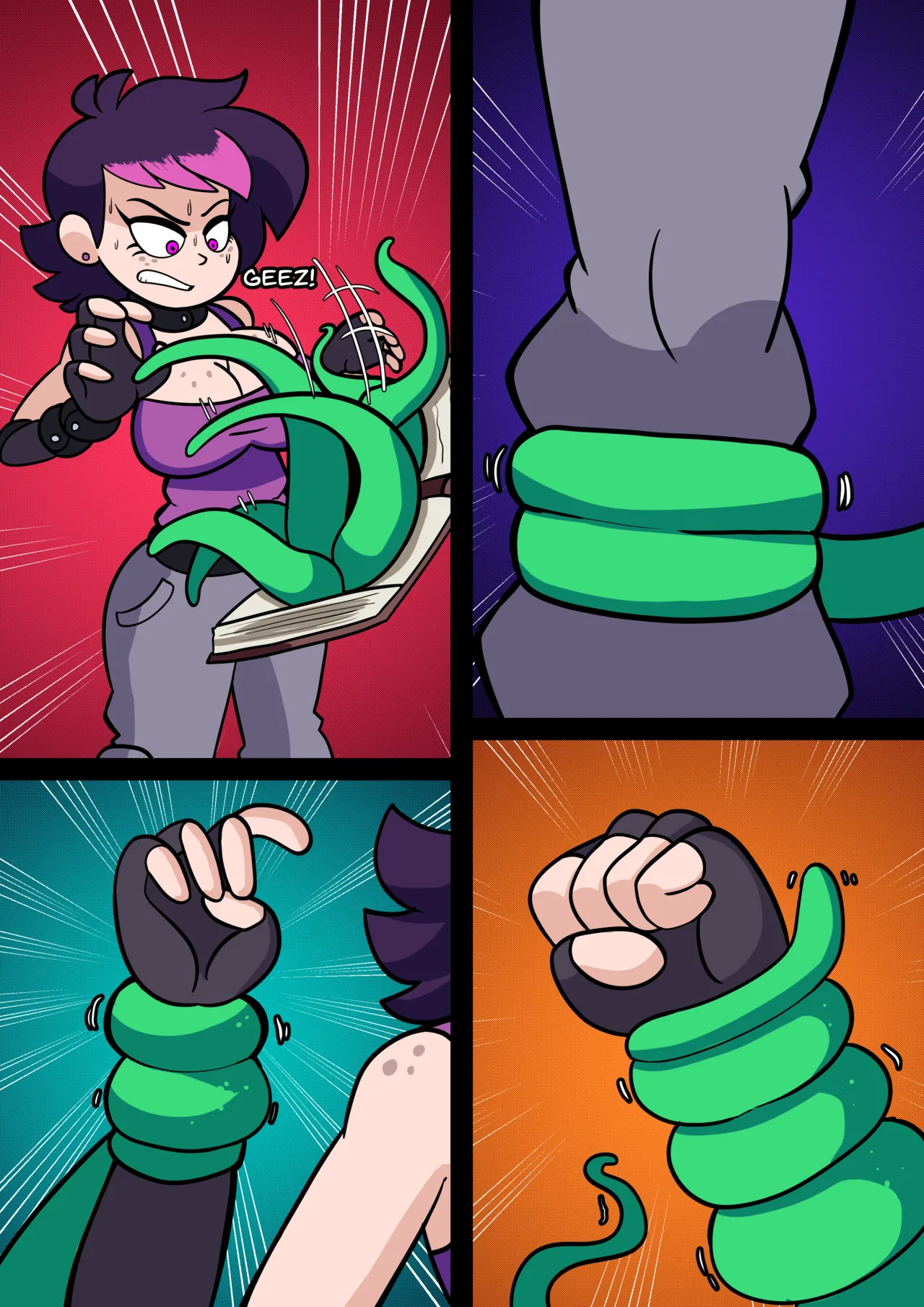 Glory Souls Scared Stiff porn comic picture 14