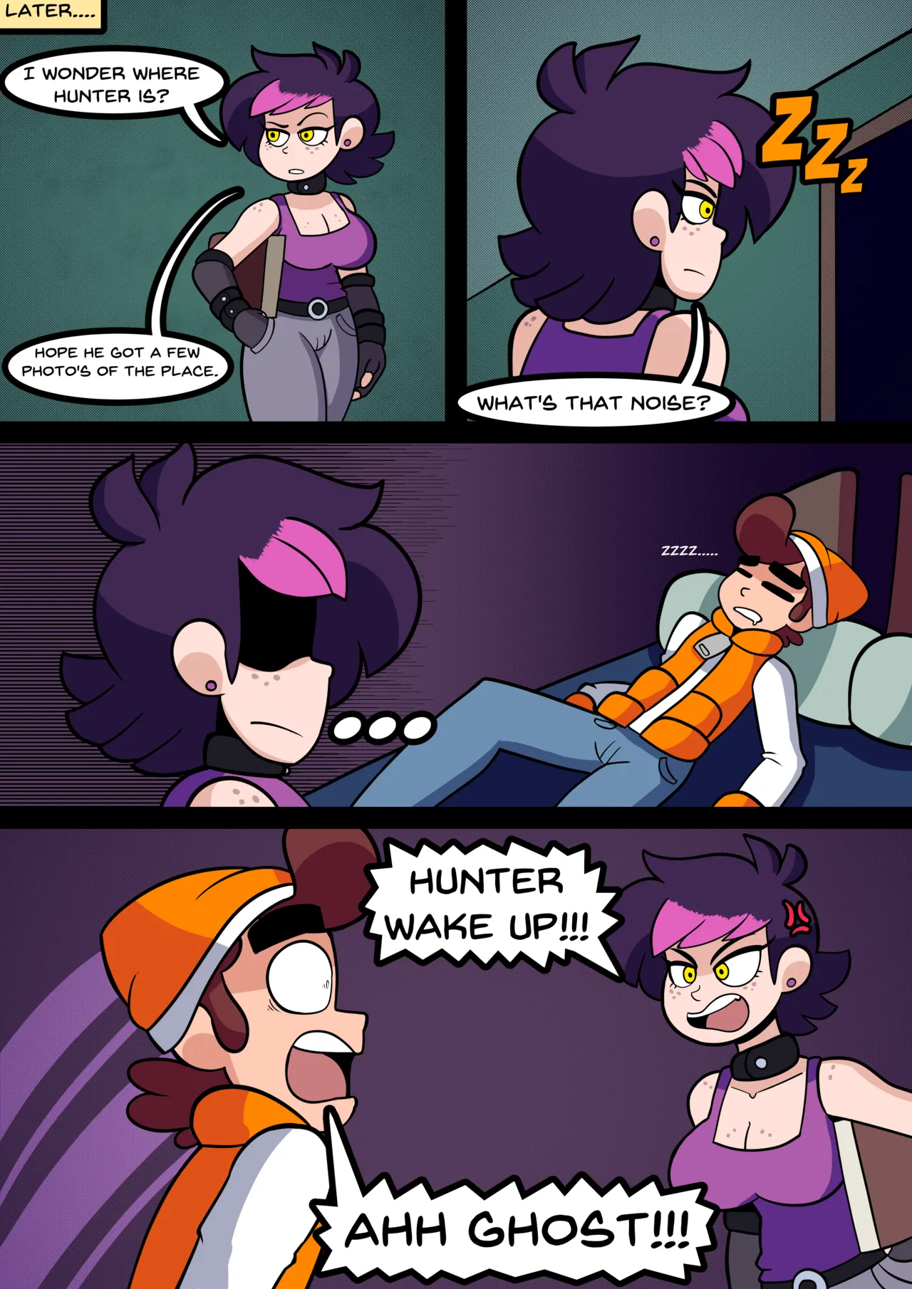 Glory Souls Scared Stiff porn comic picture 18