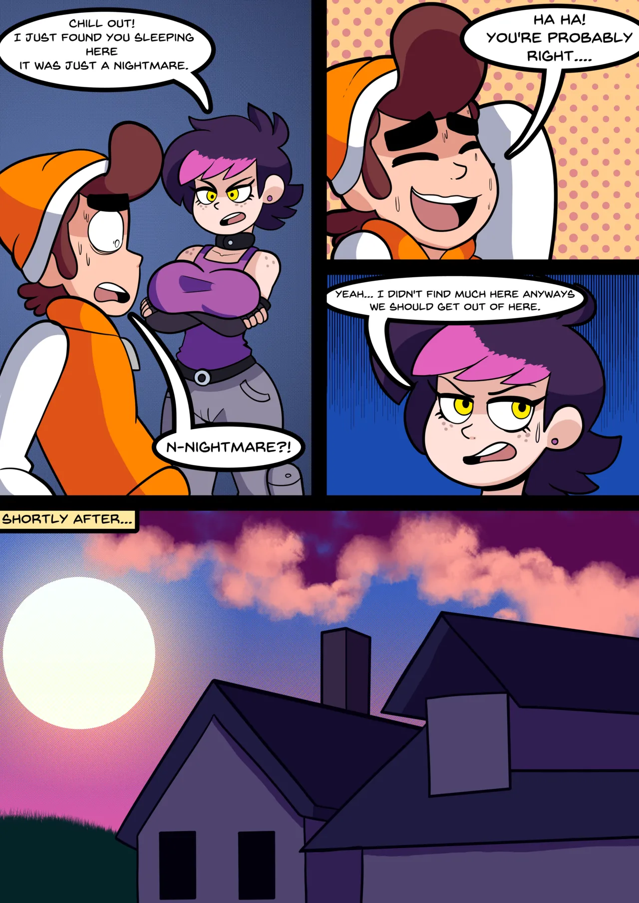 Glory Souls Scared Stiff porn comic picture 19