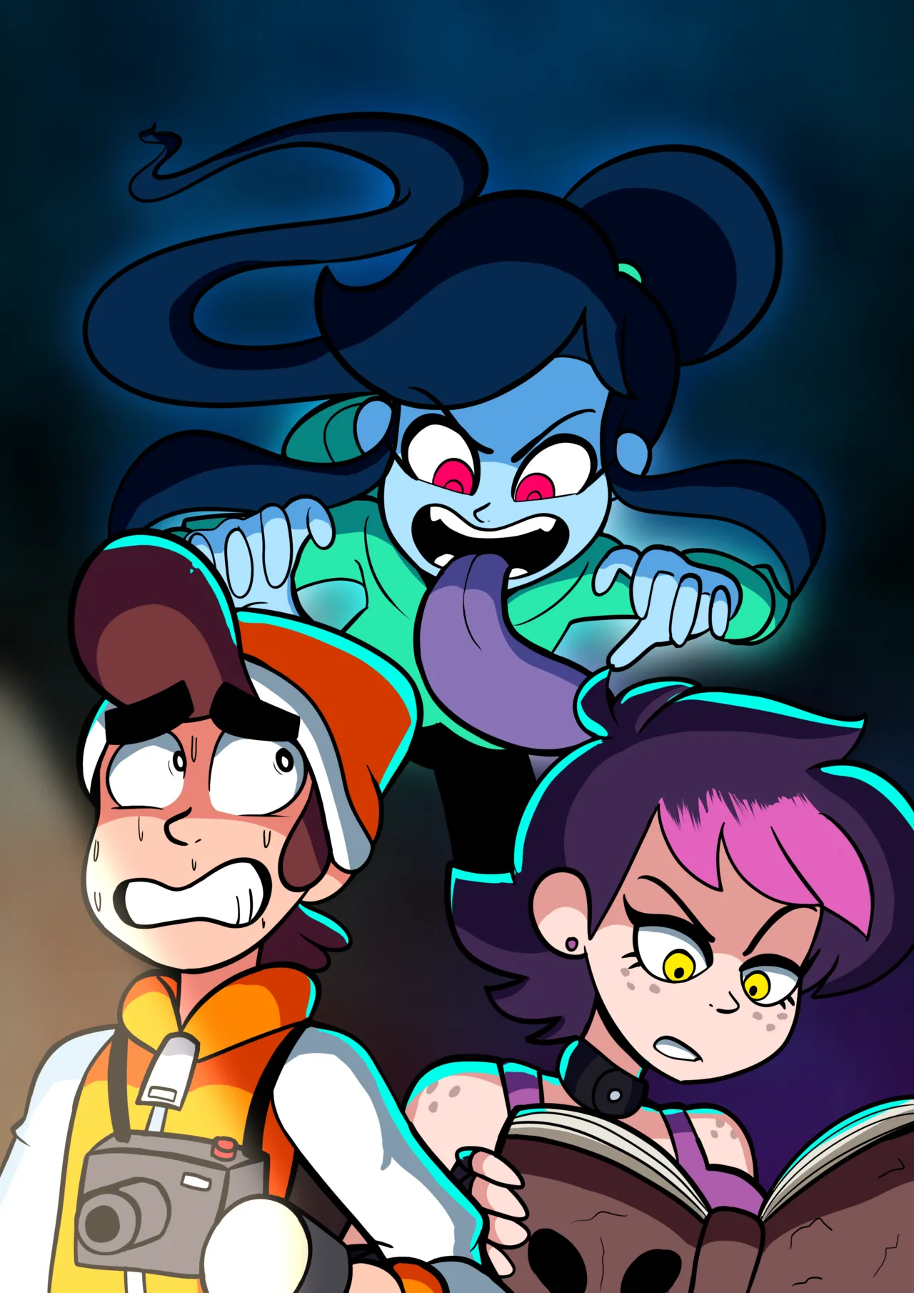 Glory Souls Scared Stiff porn comic picture 22