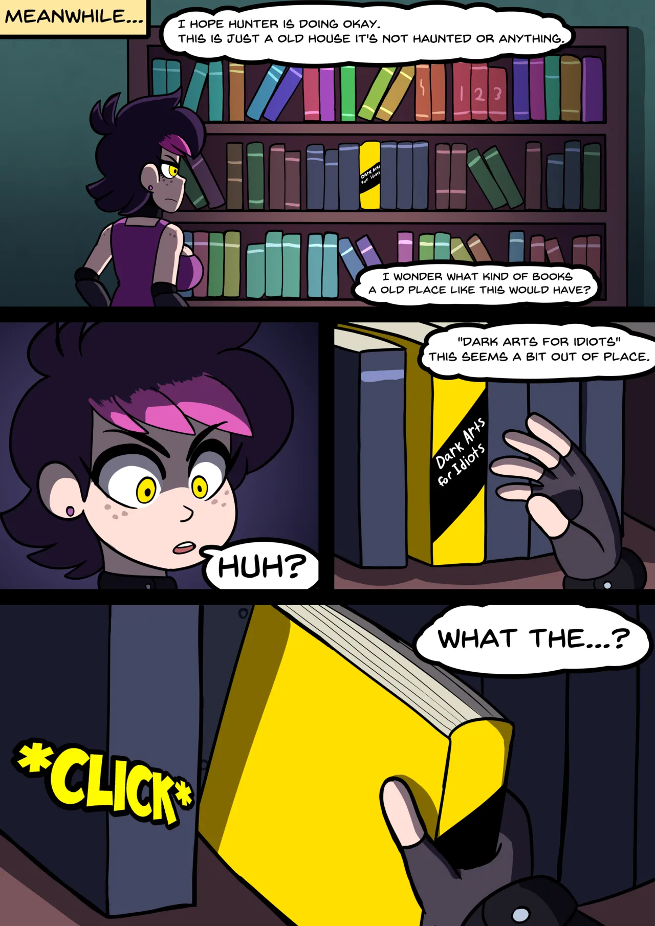 Glory Souls Scared Stiff porn comic picture 5