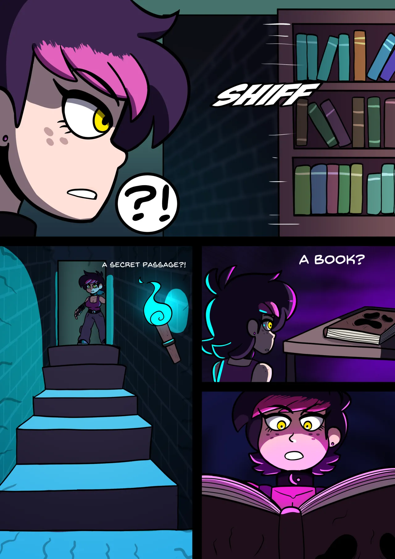 Glory Souls Scared Stiff porn comic picture 6