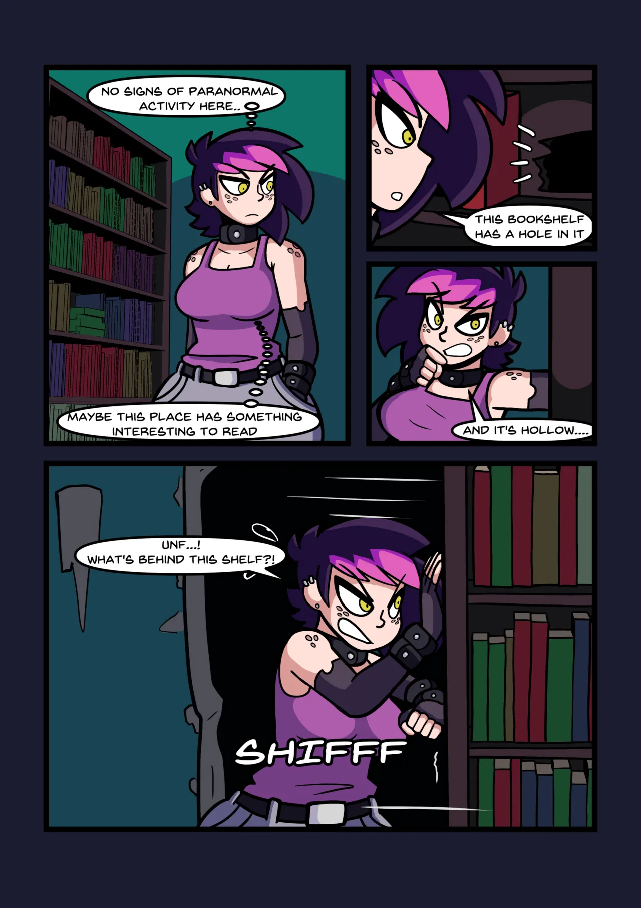 Glory Souls: Scared Stiff (remaster) porn comic picture 14
