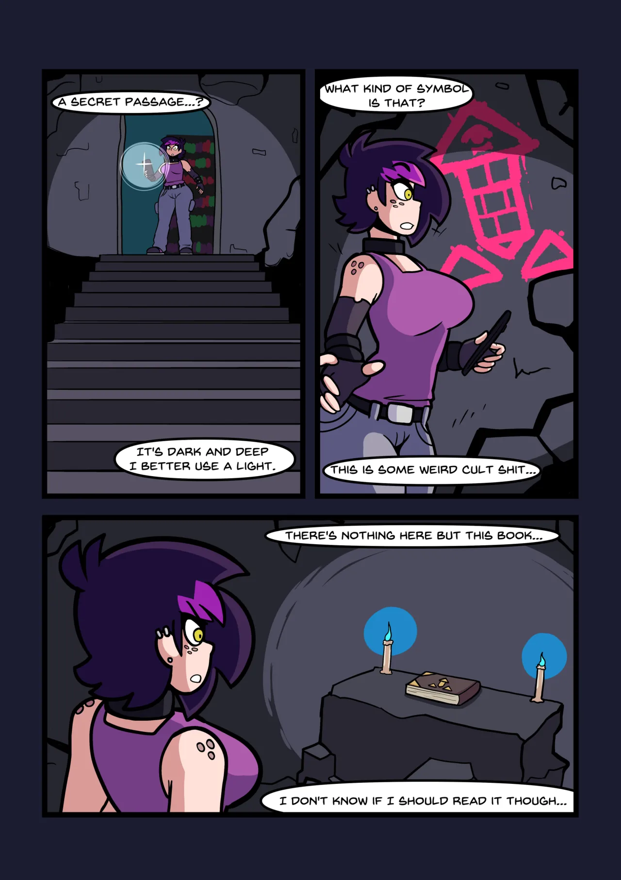 Glory Souls: Scared Stiff (remaster) porn comic picture 15