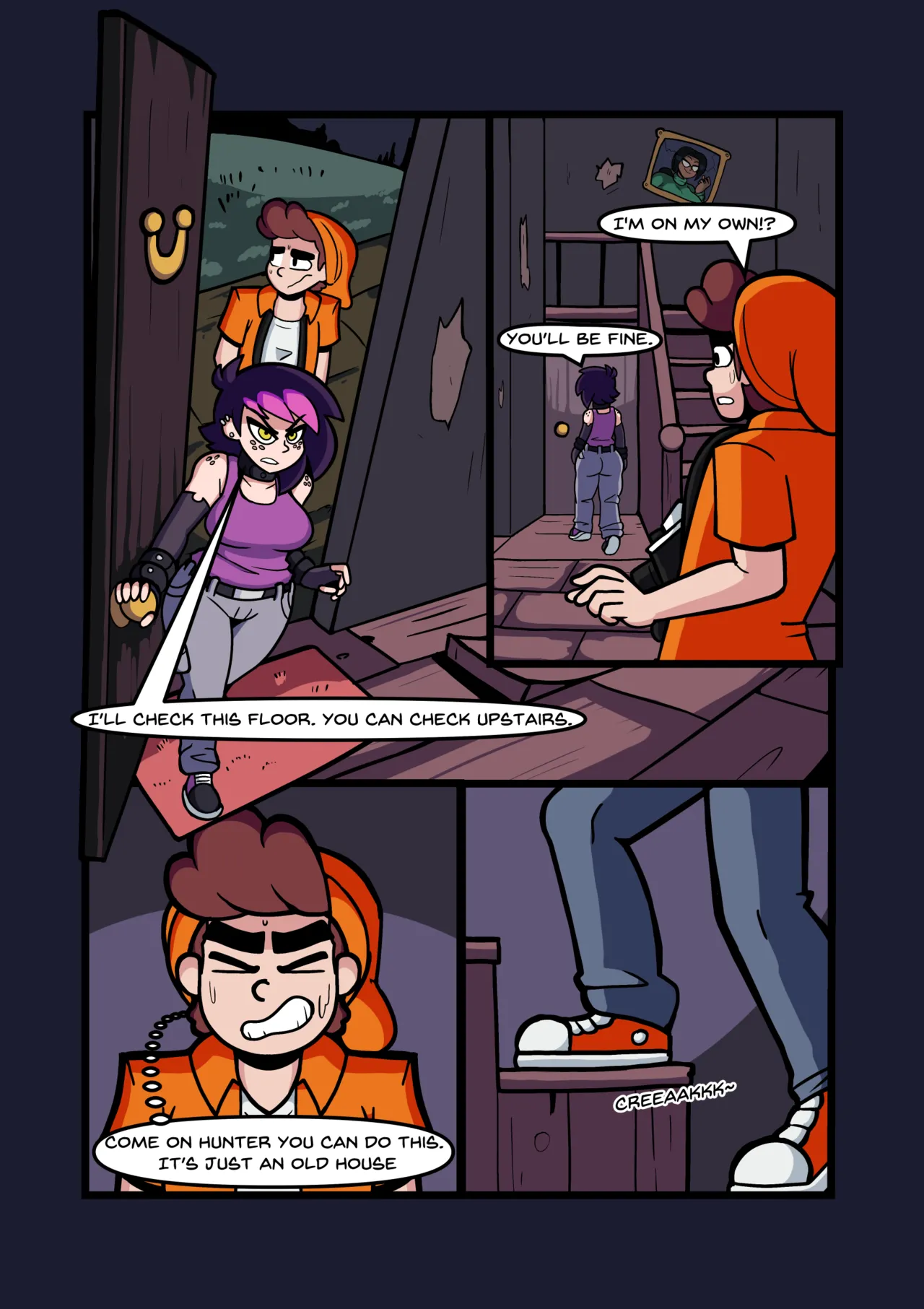Glory Souls: Scared Stiff (remaster) porn comic picture 5