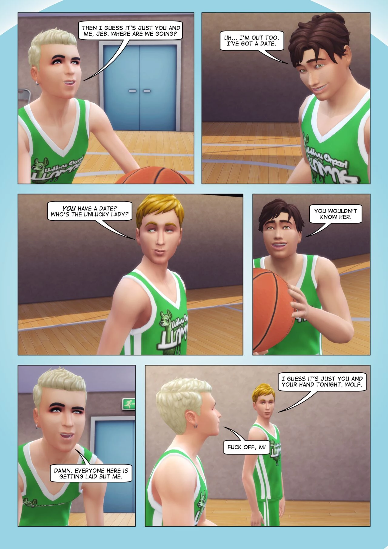 Go Llamas! 12 -15 porn comic picture 42