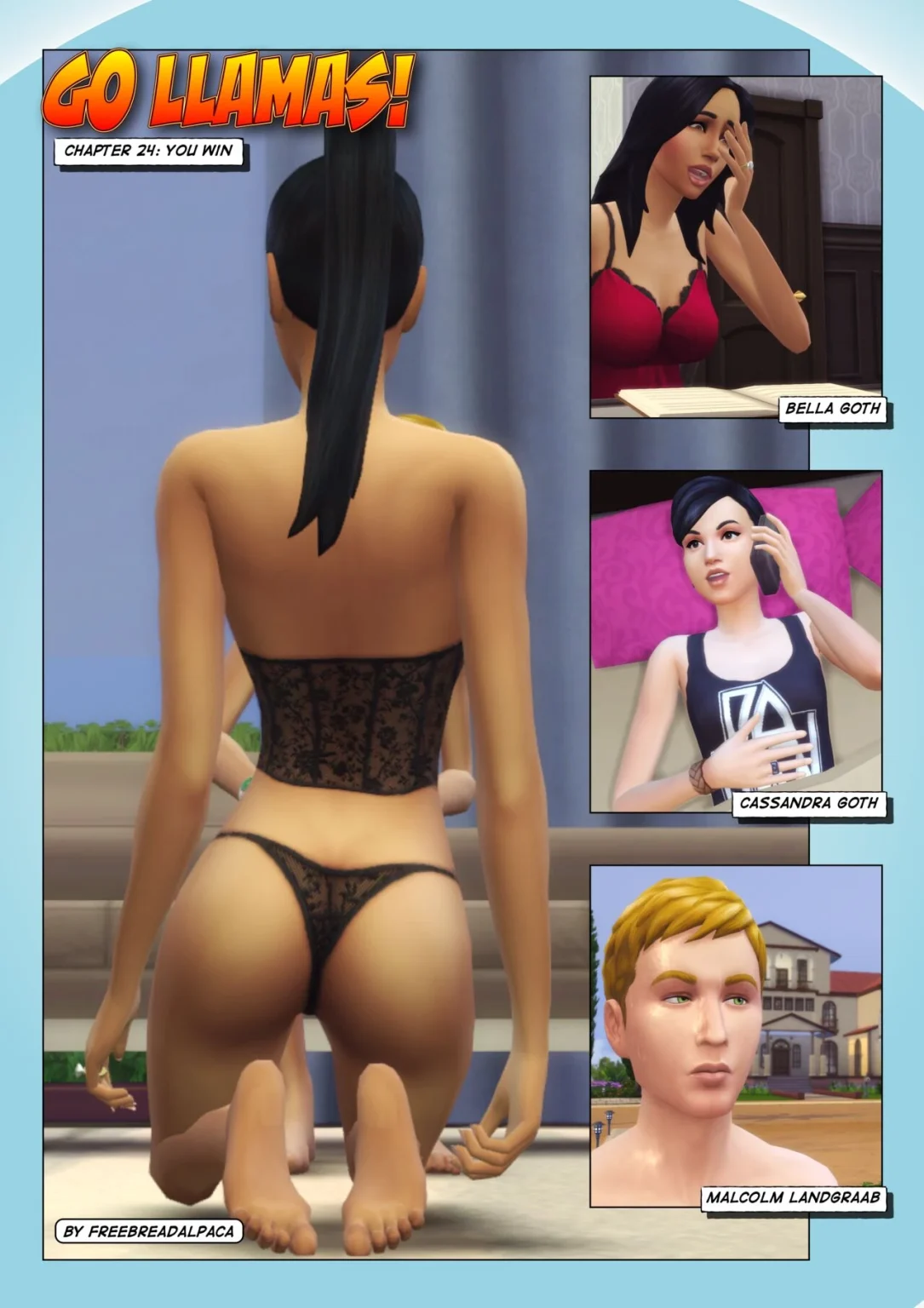 Go Llamas! 24-28 porn comic picture 1